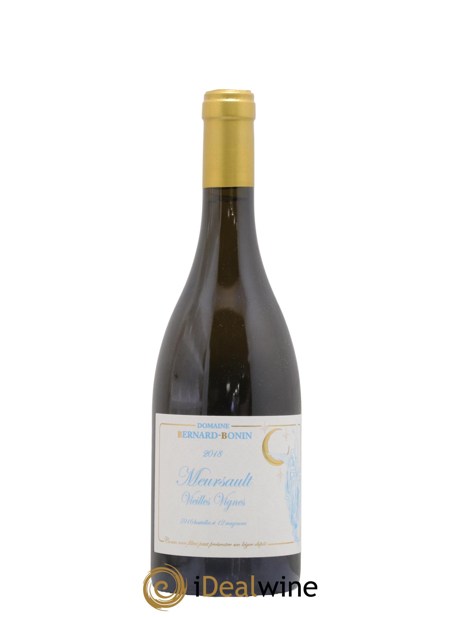 Meursault Vieilles Vignes Bernard Bonin 2018 - Lot de 1 bouteille - 0