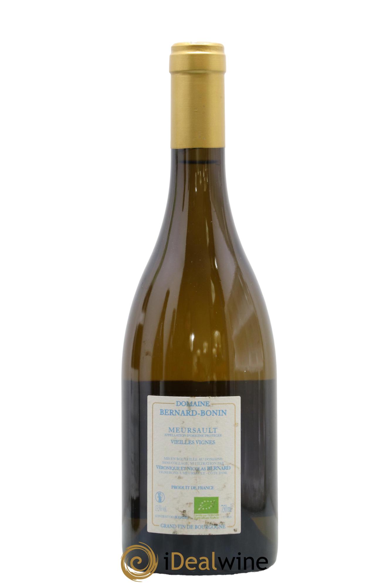 Meursault Vieilles Vignes Bernard Bonin 2019 - Lotto di 1 bottiglia - 1