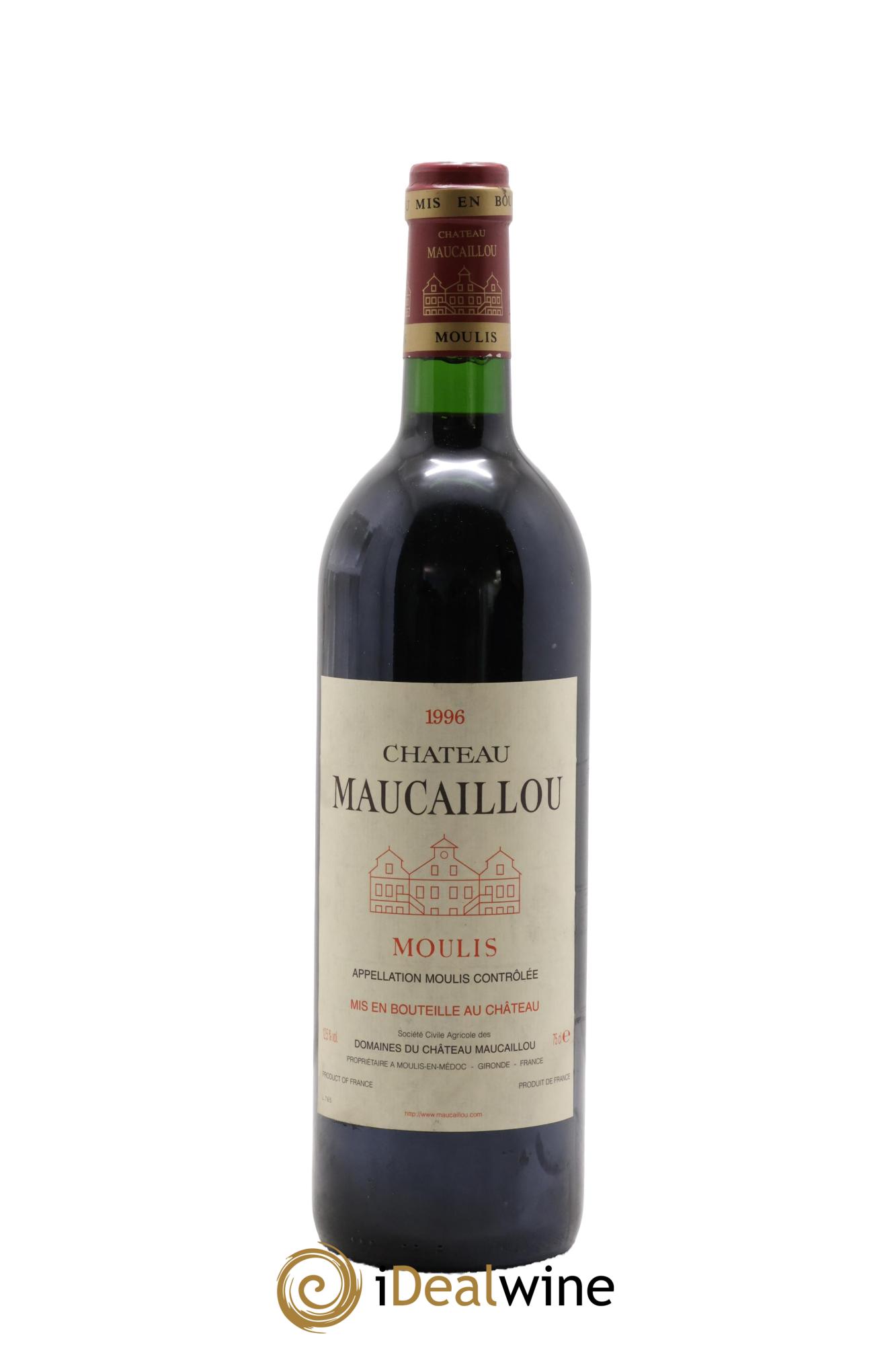 Château Maucaillou 1996 - Posten von 1 Flasche - 0