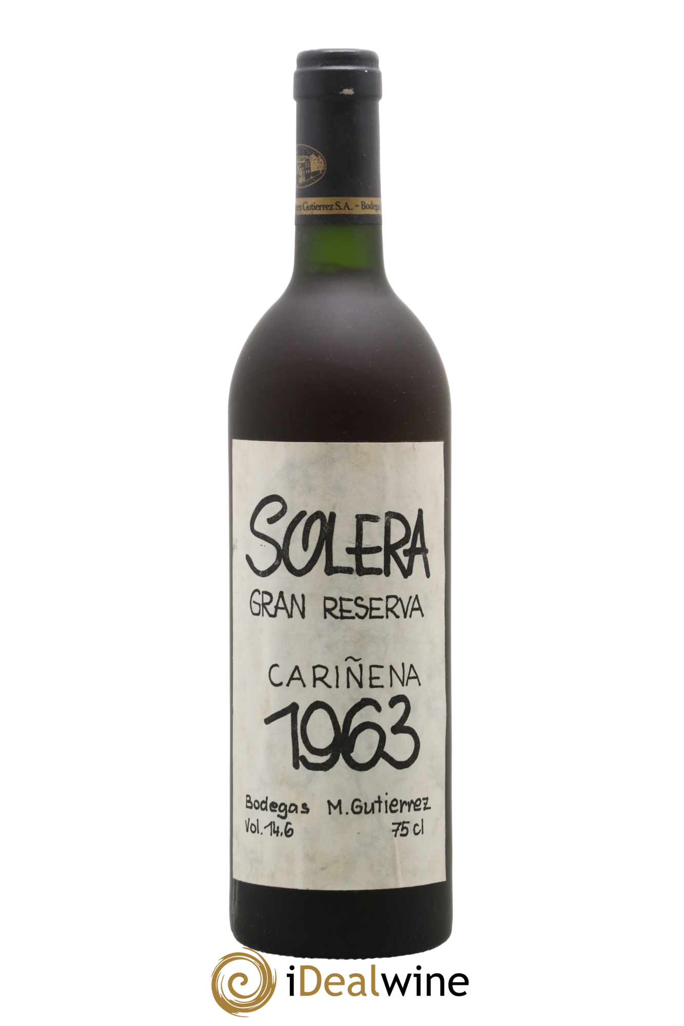 Espagne Solera Gran Reserva Carinena Bodega M. Gutierrez - Lot de 1 bouteille - 0