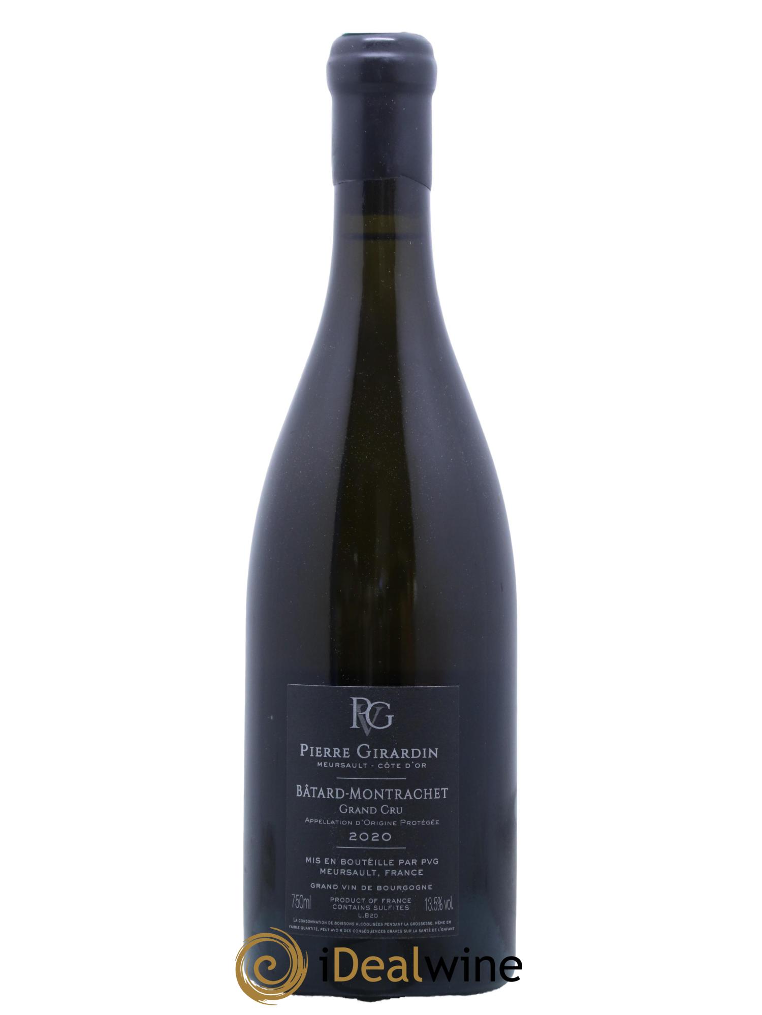 Bâtard-Montrachet Grand Cru Pierre Girardin 2020 - Lot de 1 bouteille - 1