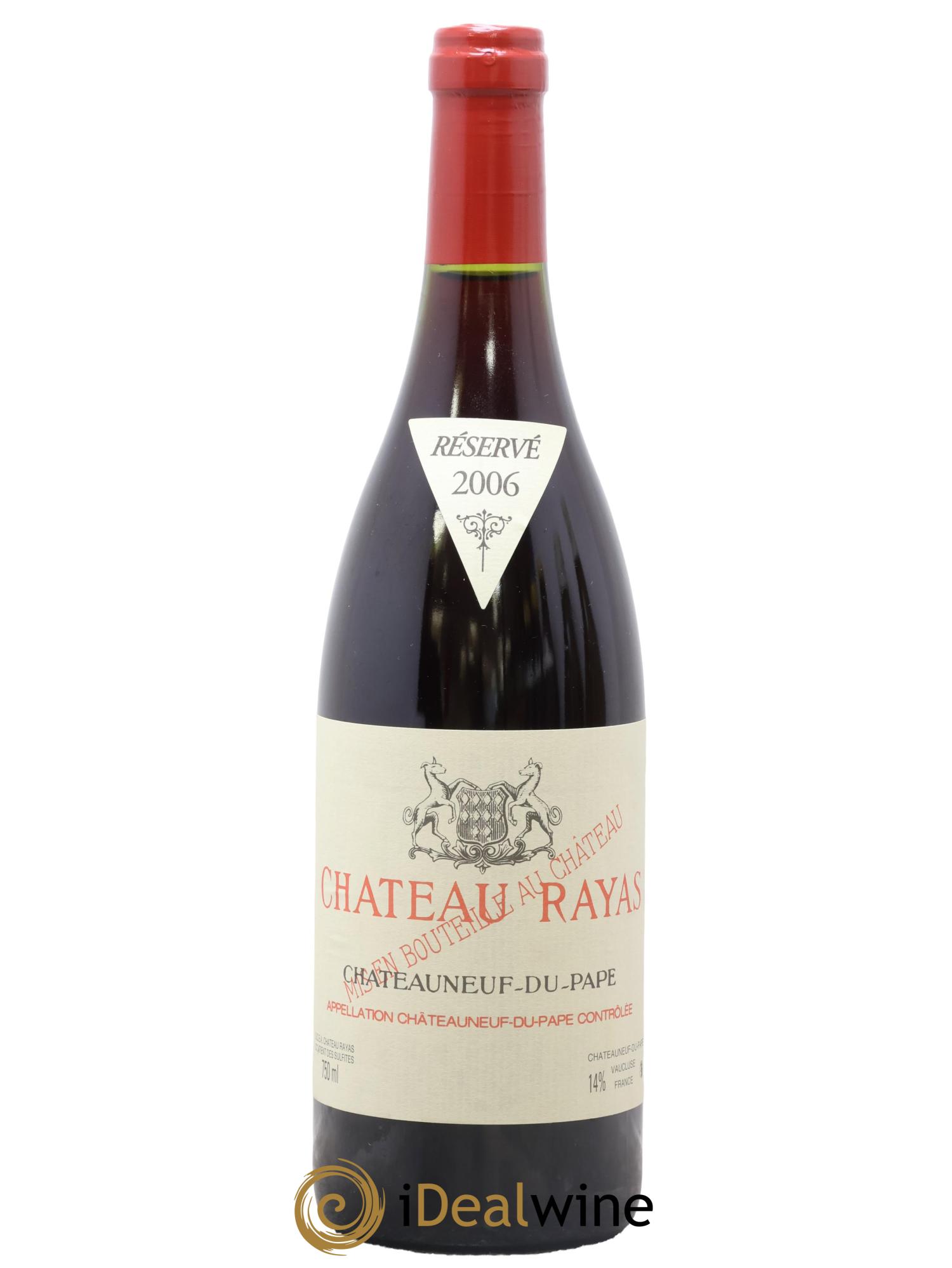 Châteauneuf-du-Pape Château Rayas Emmanuel Reynaud 2006 - Lot de 1 bouteille - 0