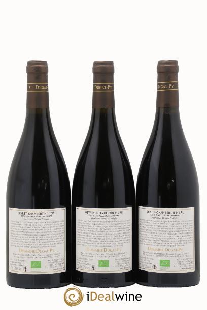 Gevrey-Chambertin 1er Cru Petite Chapelle Vieilles Vignes Dugat-Py 2017 - Lotto di 3 bottiglie - 1