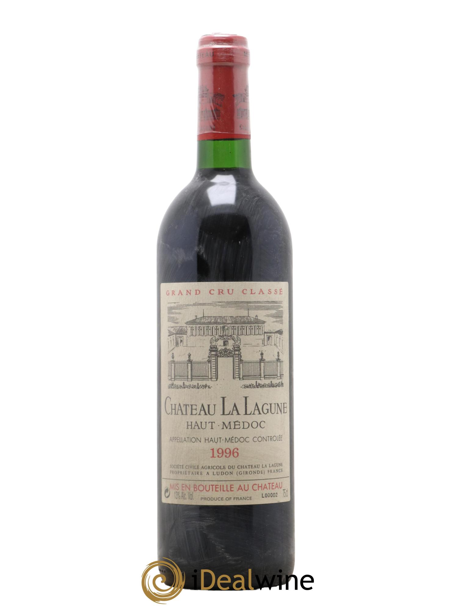 Château la Lagune 3ème Grand Cru Classé 1996 - Lot de 1 bouteille - 0