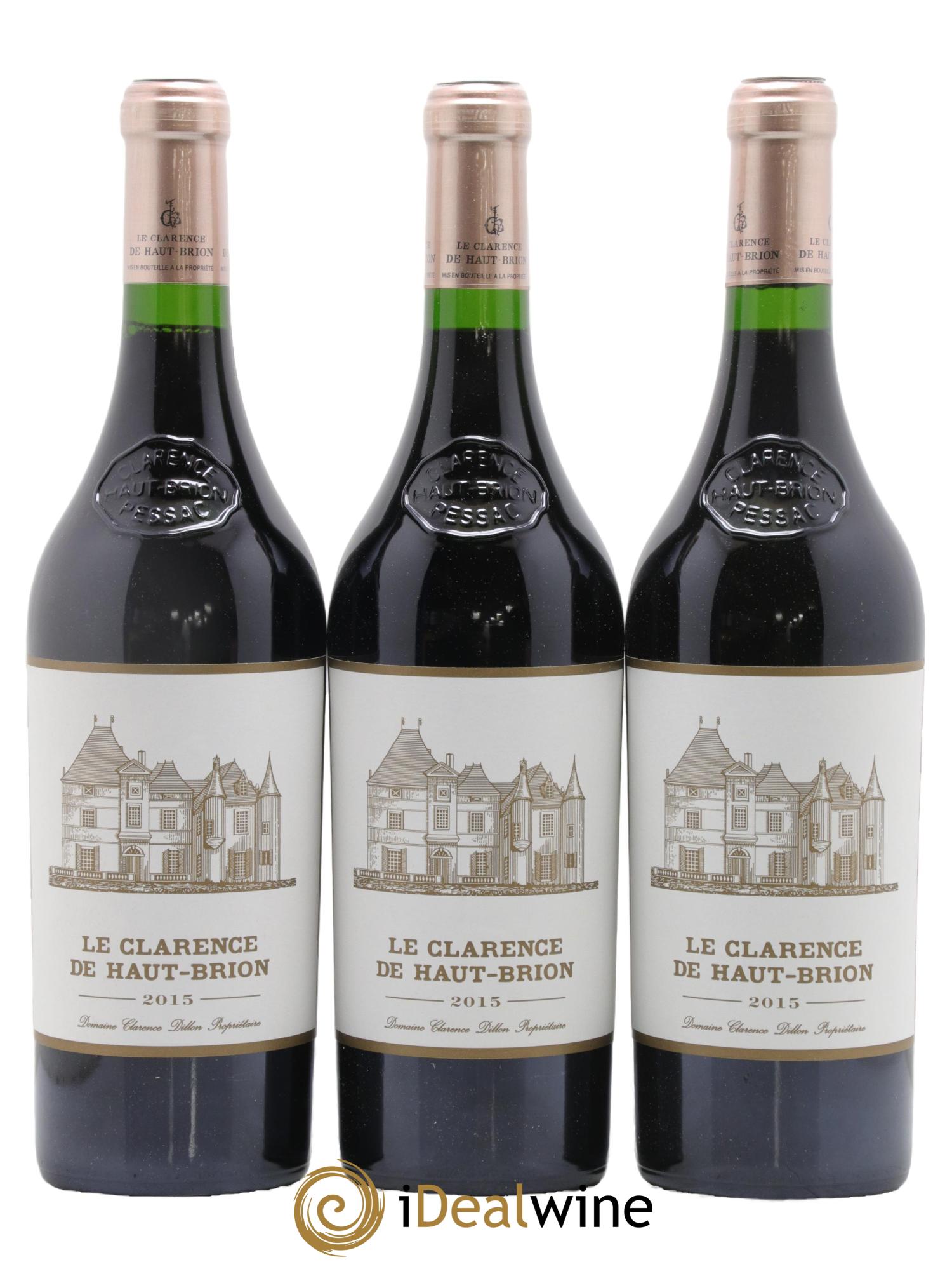 Clarence (Bahans) de Haut-Brion Second Vin 2015 - Lotto di 6 bottiglie - 2