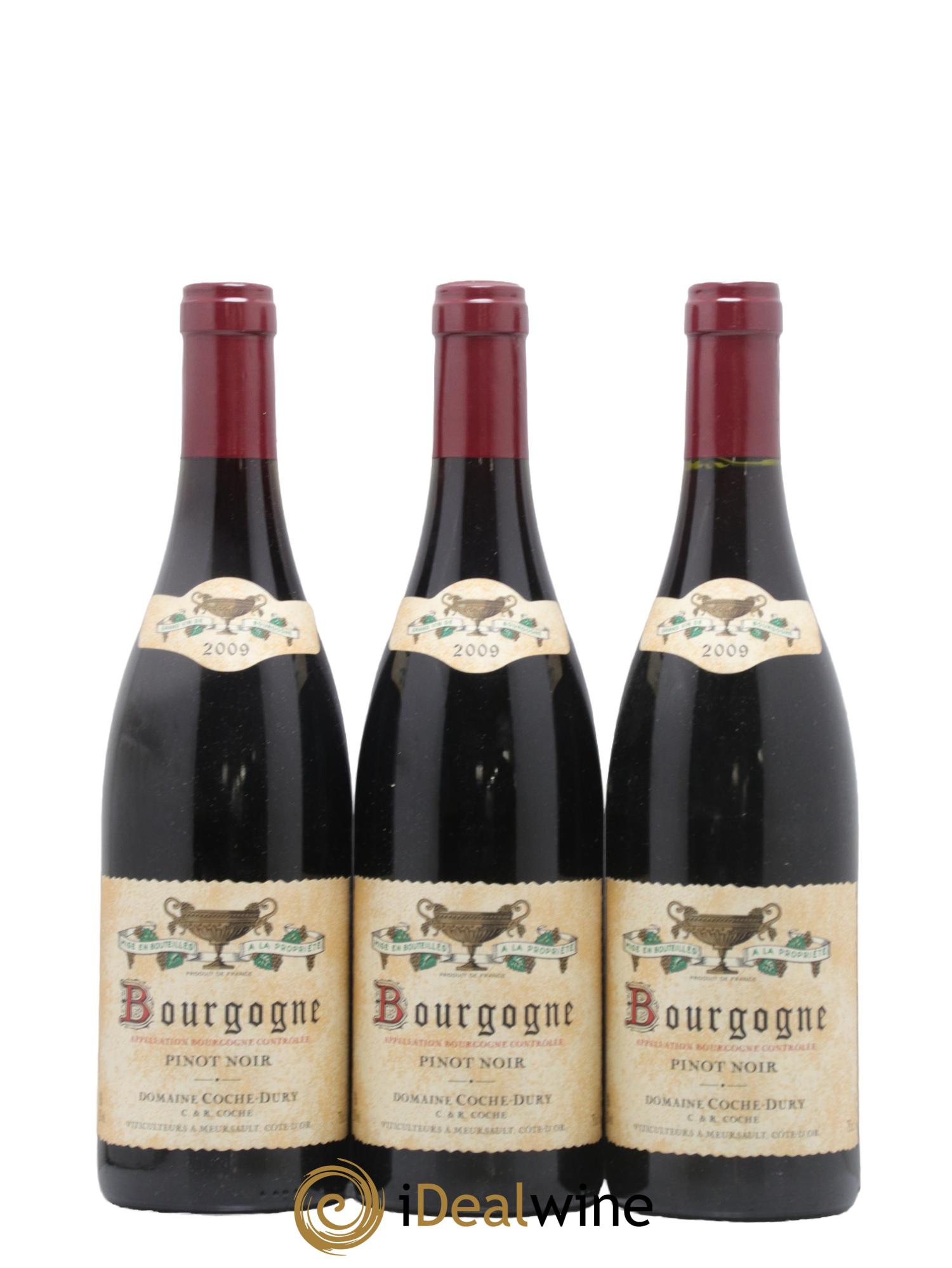 Bourgogne Coche Dury (Domaine) 2009 - Lot de 3 bouteilles - 0