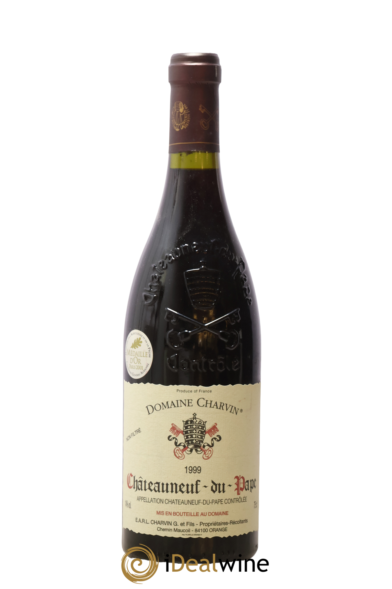Châteauneuf-du-Pape Charvin (Domaine) 1999 - Lotto di 1 bottiglia - 0