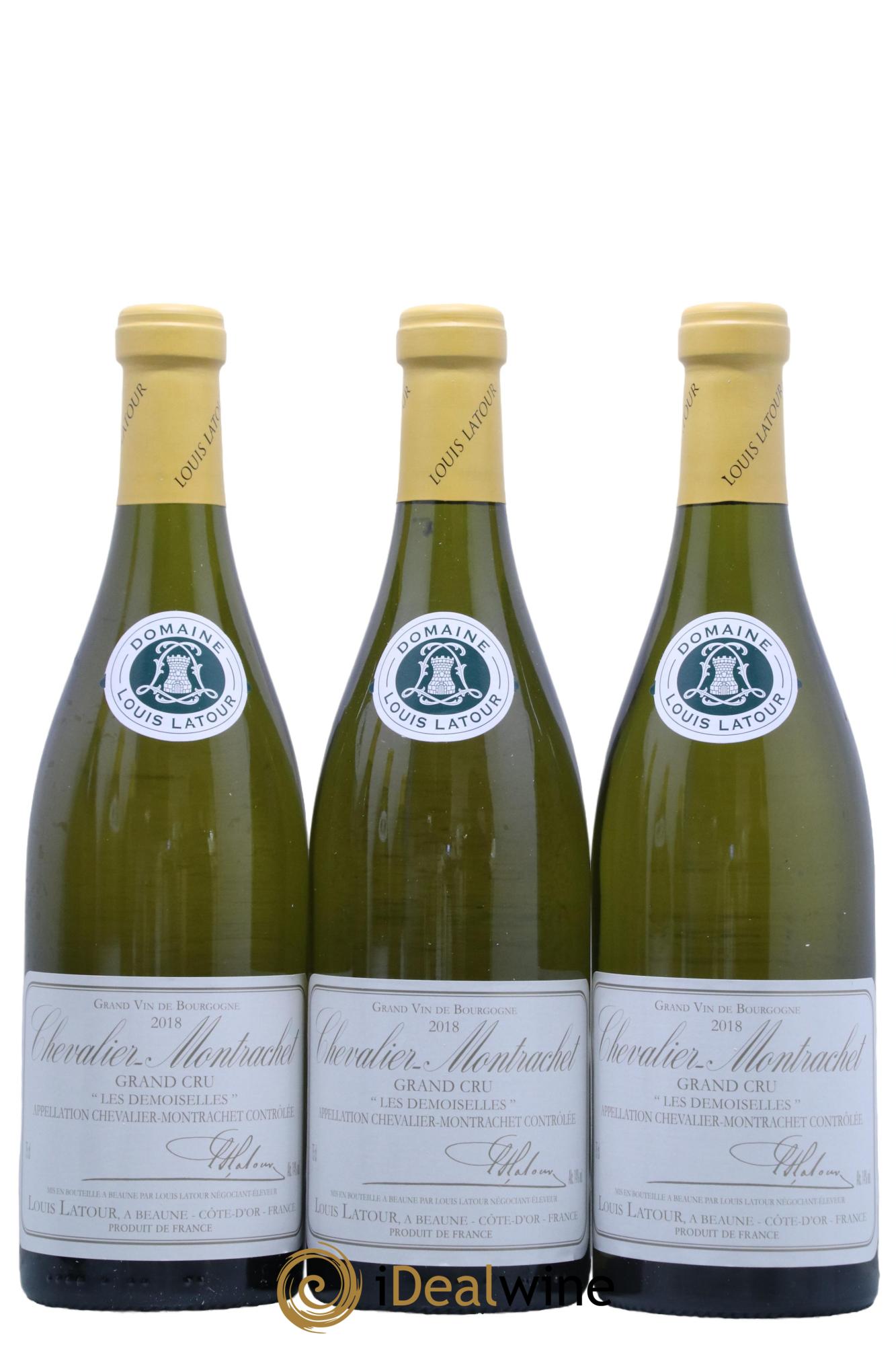Chevalier-Montrachet Grand Cru Les Demoiselles Louis Latour  2018 - Posten von 6 Flaschen - 1