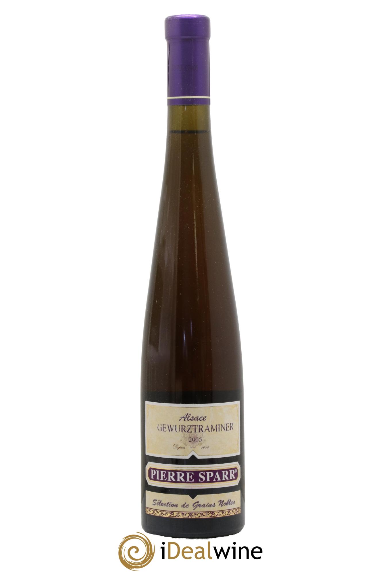 Alsace Gewurztraminer Sélection de Grains Nobles Pierre Sparr  2005 - Posten von 1 Format 50cl - 0