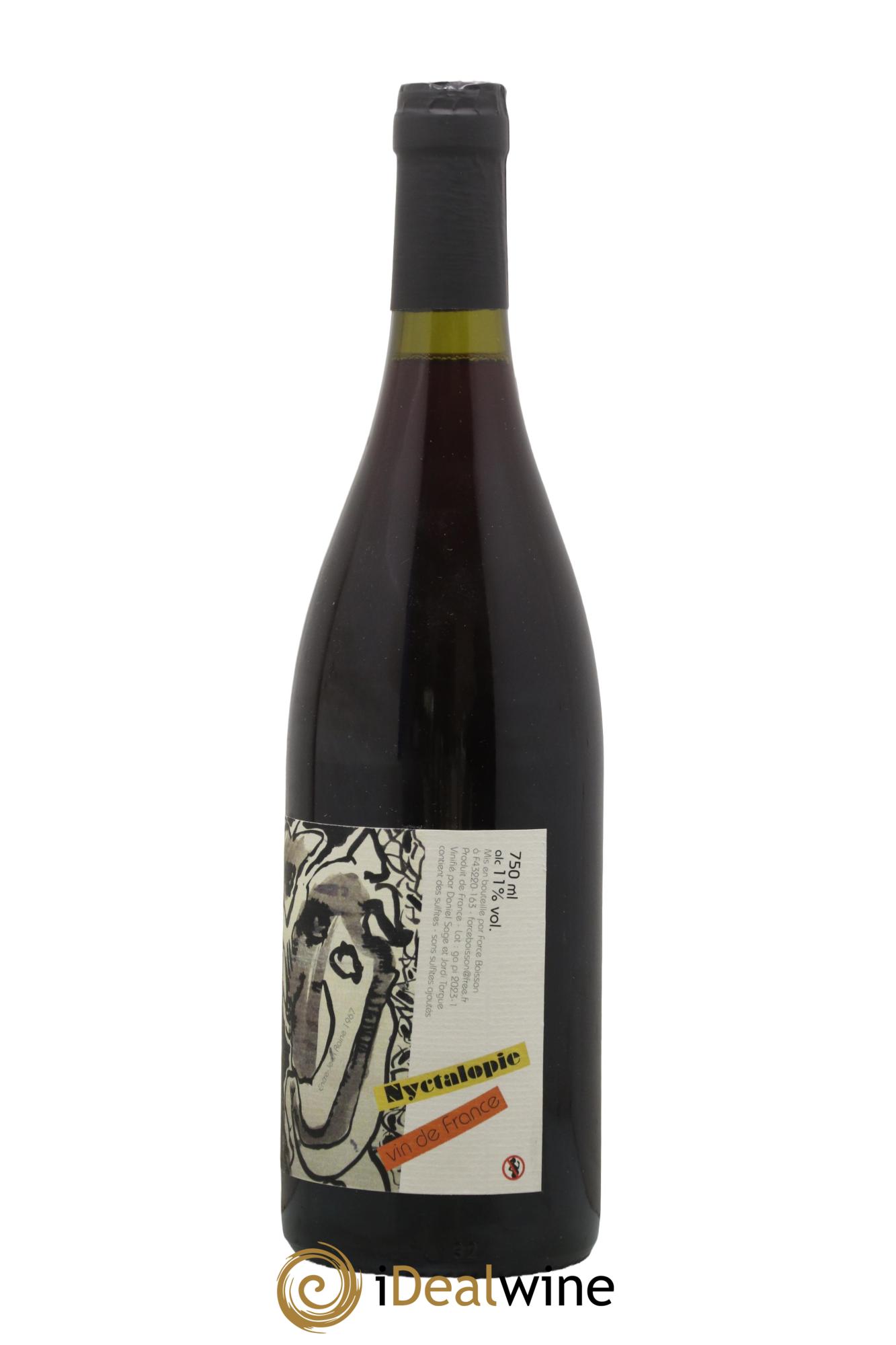 Vin de France Nyctalopie Daniel Sage 2022 - Lot of 1 bottle - 1