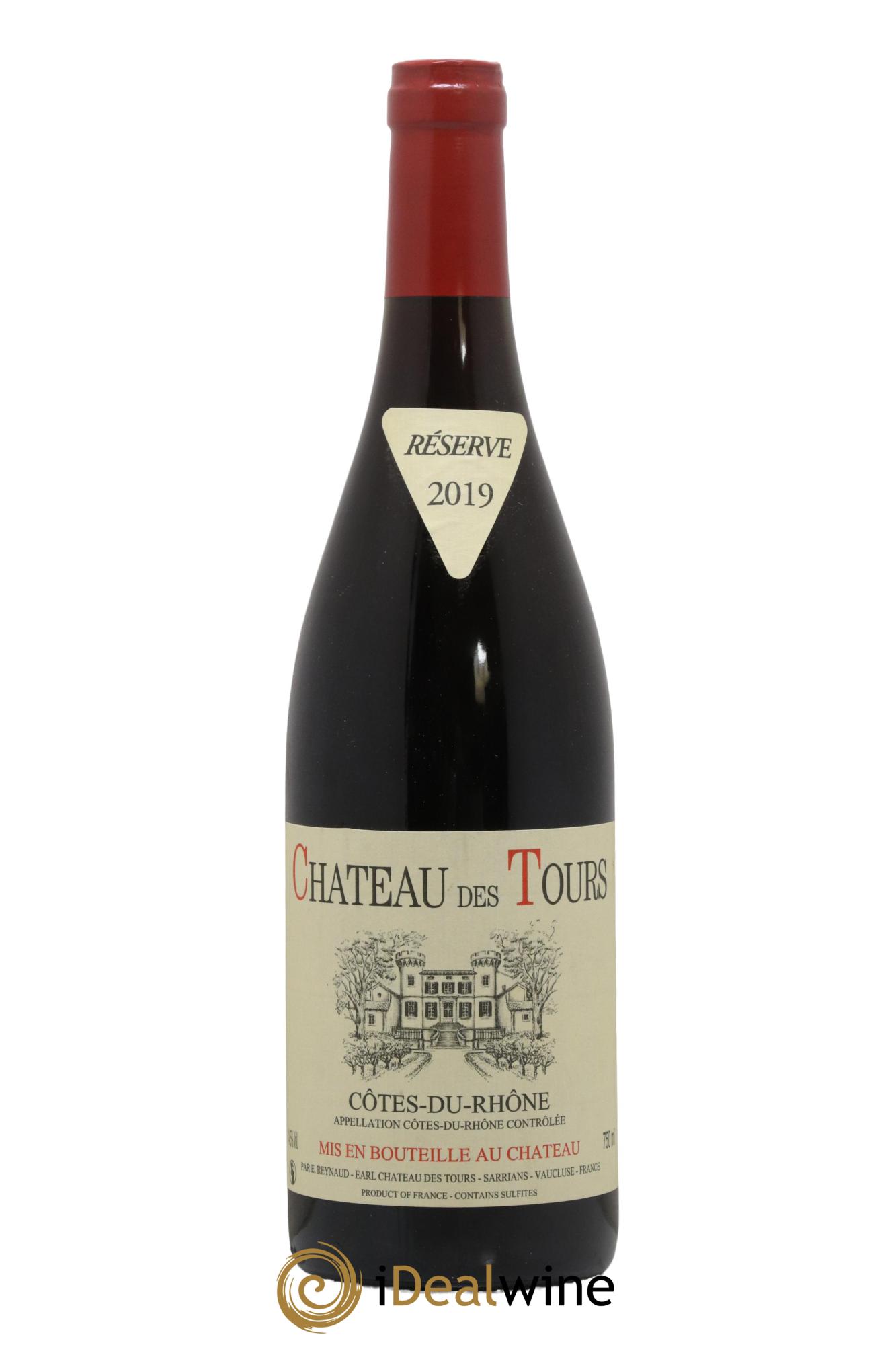 Côtes-du-Rhône Château des Tours Emmanuel Reynaud 2019 - Lot de 1 bouteille - 0