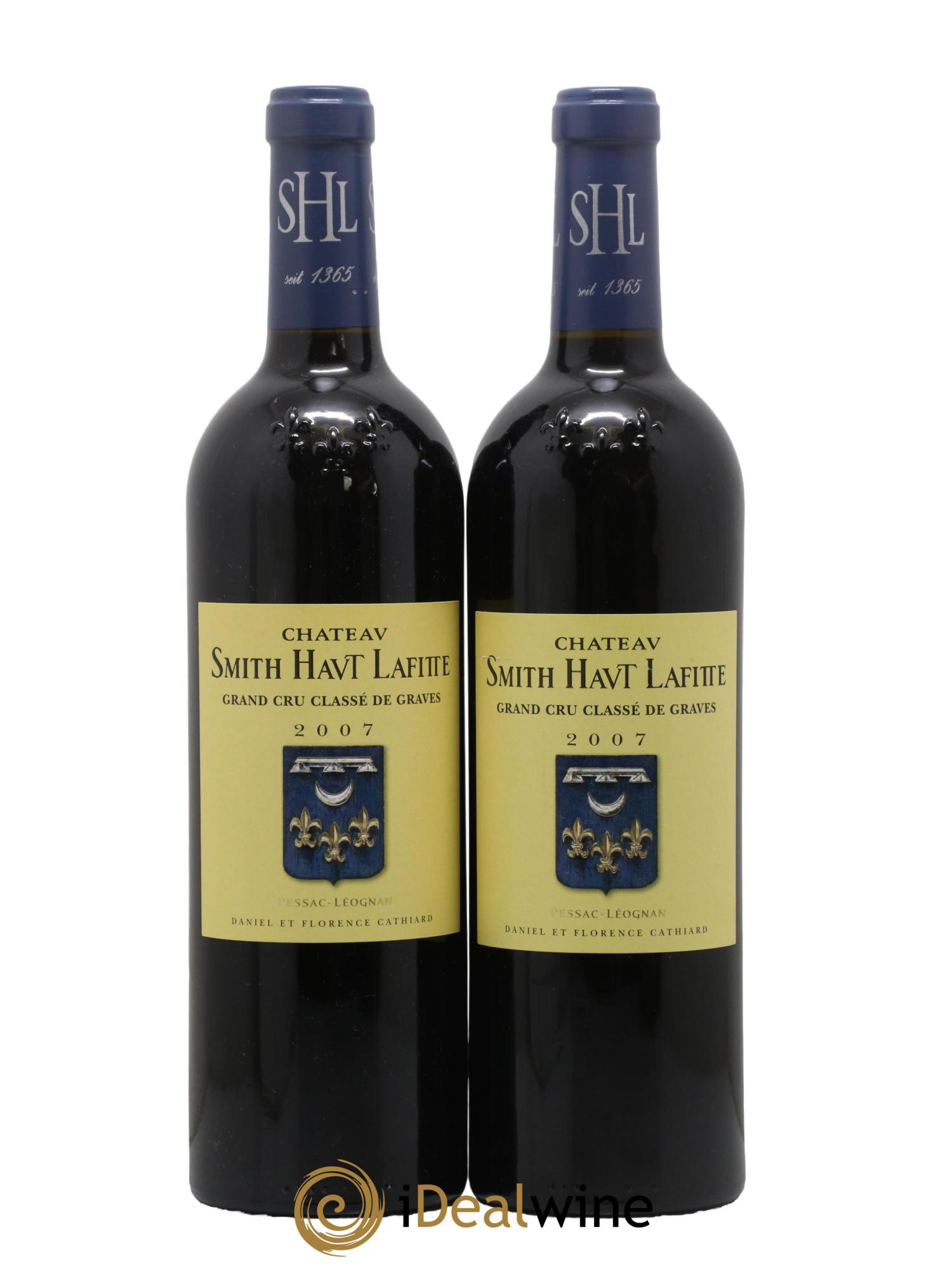 Château Smith Haut Lafitte Cru Classé de Graves 2007 - Lot of 2 bottles - 0