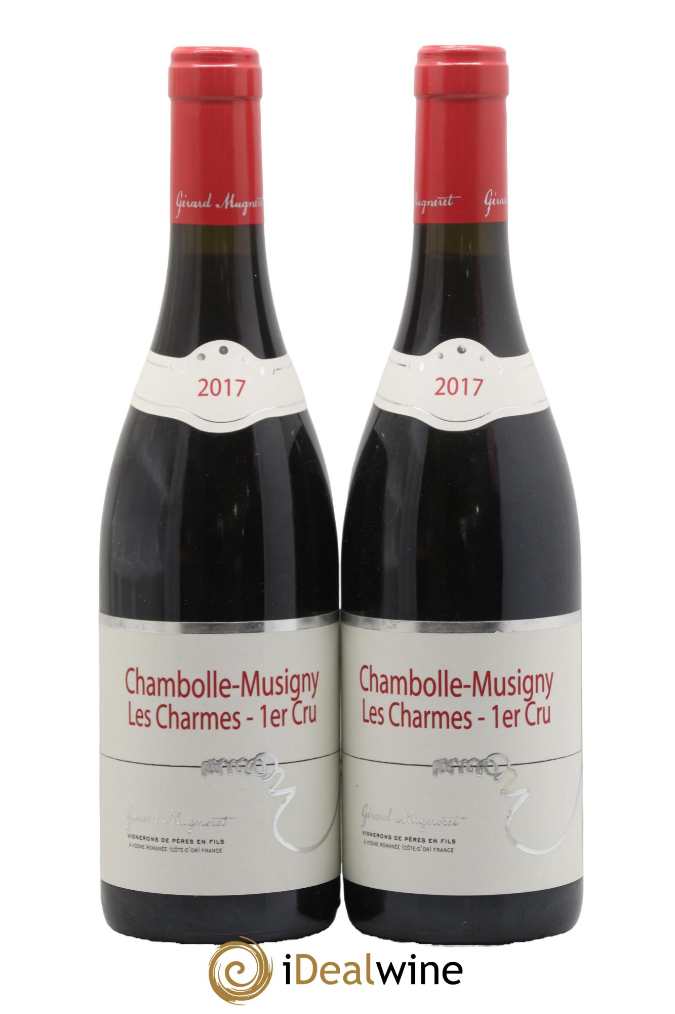 Chambolle-Musigny 1er Cru Les Charmes Gérard Mugneret 2017 - Lotto di 2 bottiglie - 0