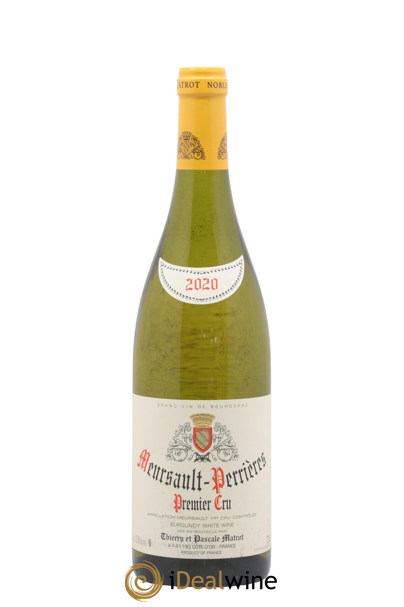 Meursault 1er Cru Perrières Matrot (Domaine) 2020 - Lot de 1 bouteille - 0