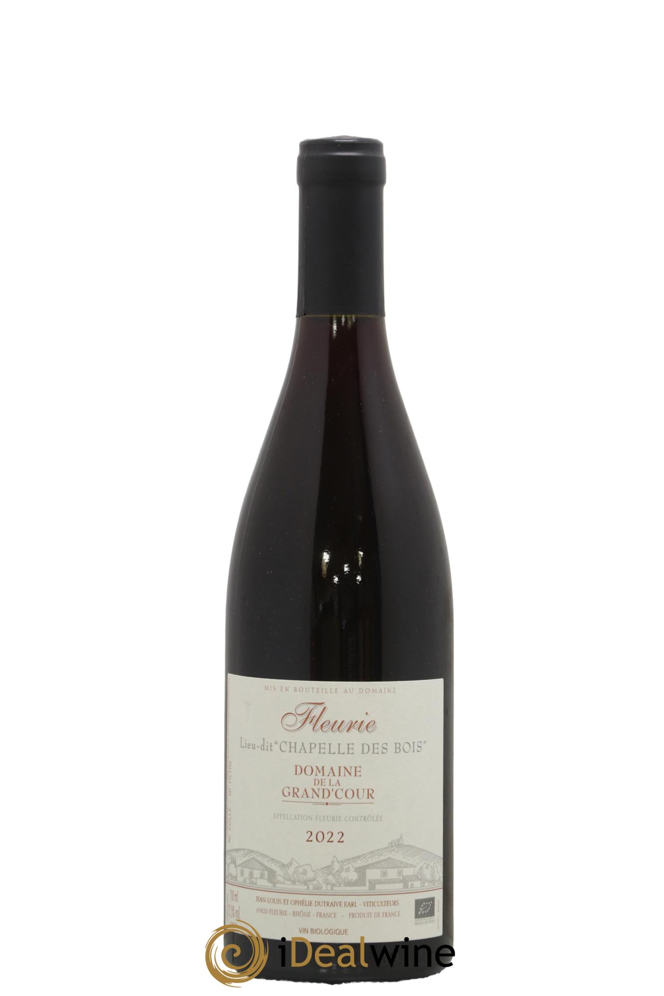 Fleurie Chapelle des bois Grand'cour (Domaine de la) - Jean-Louis Dutraive 2022 - Lot of 1 bottle - 0