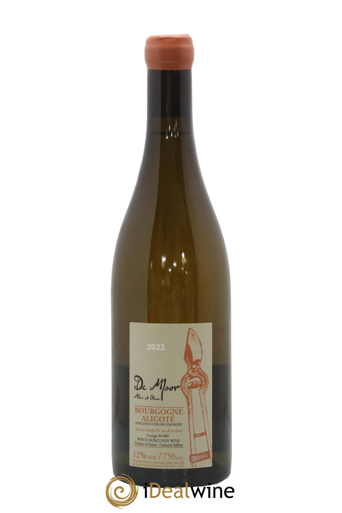 Bourgogne Aligoté Alice et Olivier De Moor 2022 - Lot de 1 bouteille - 0