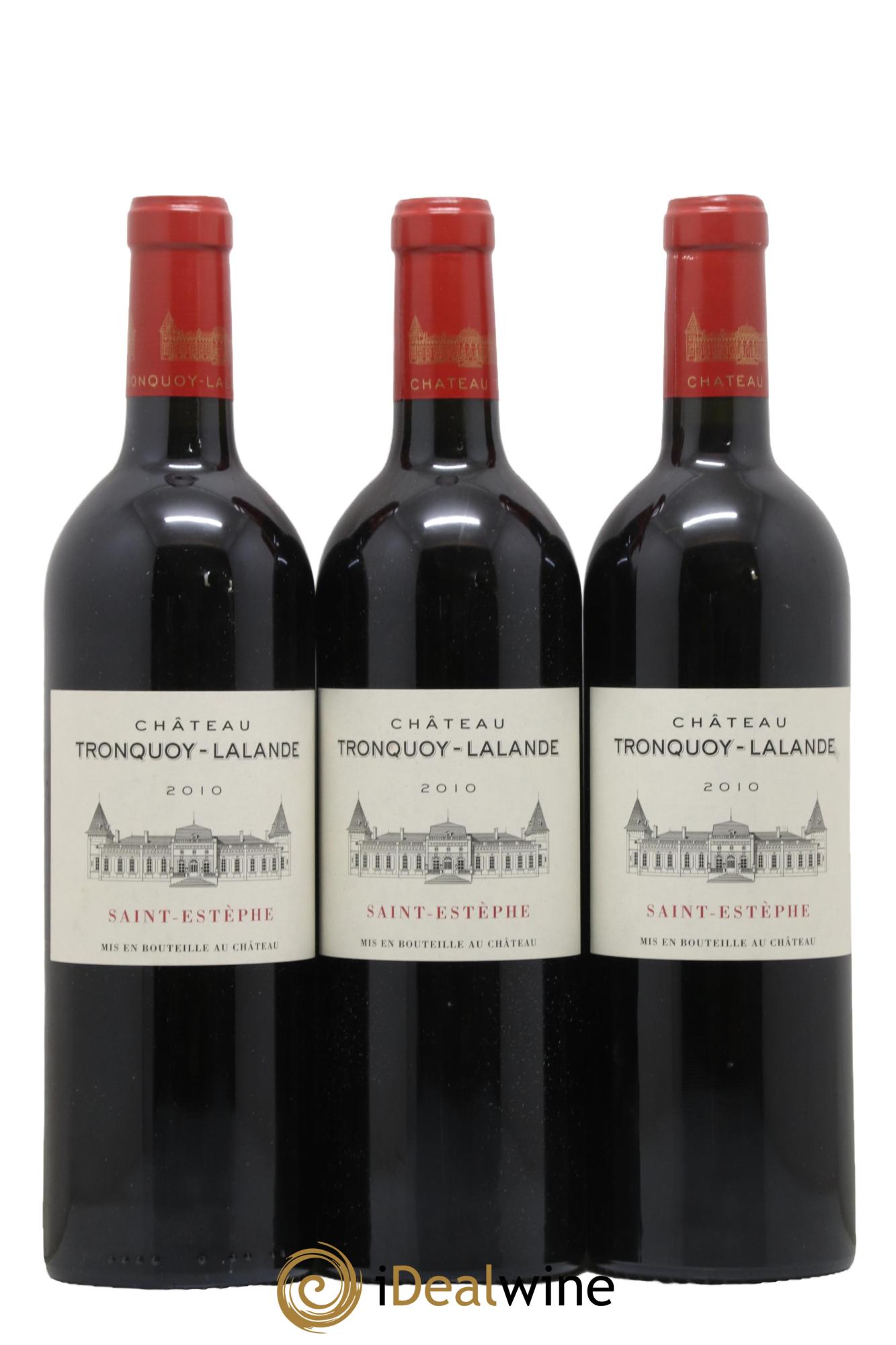 Château Tronquoy Lalande 2010 - Lot de 6 bouteilles - 1
