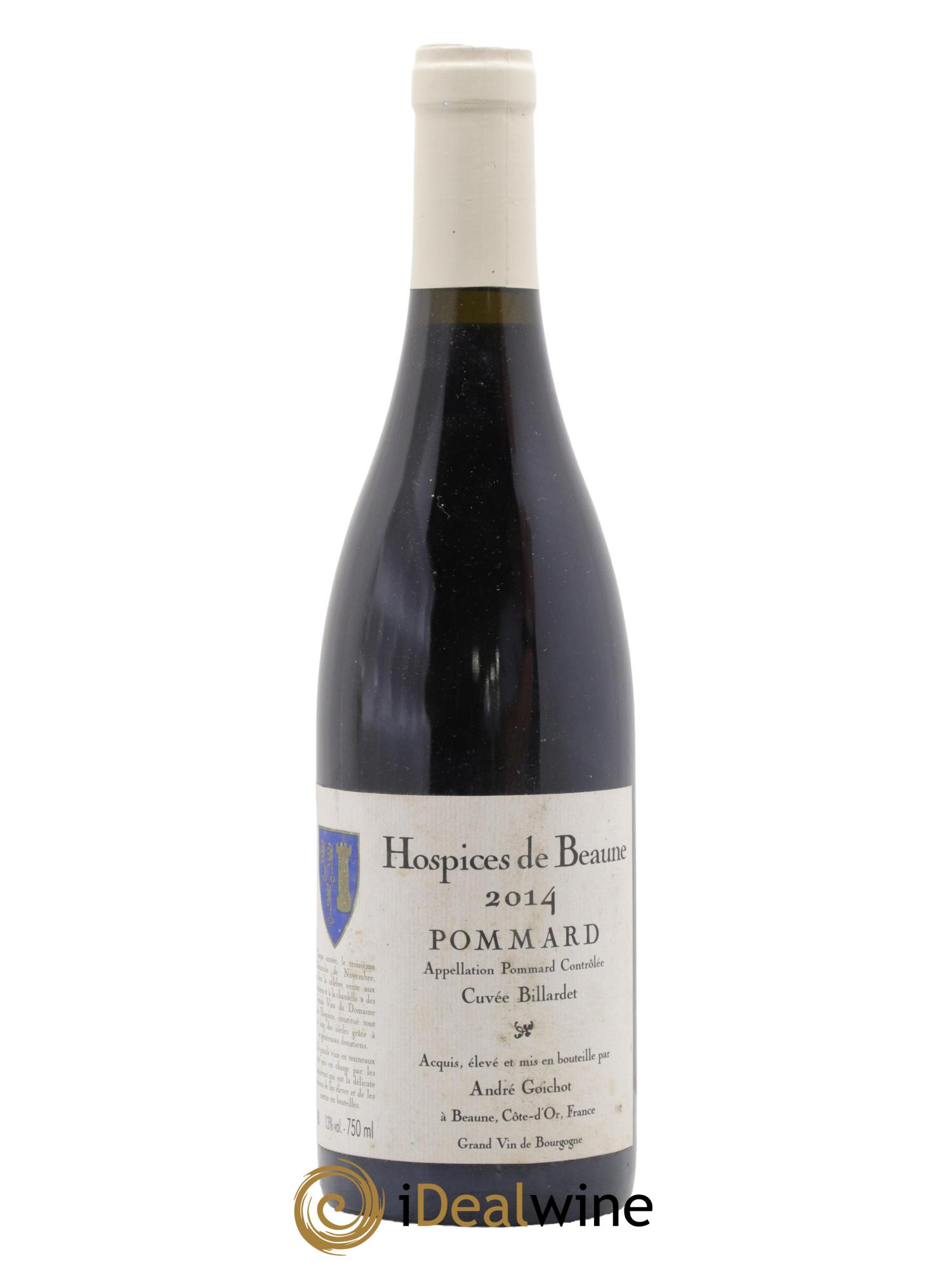 Pommard Cuvée Billardet Hospices de Beaune Andre Goichot 2014 - Lotto di 1 bottiglia - 0