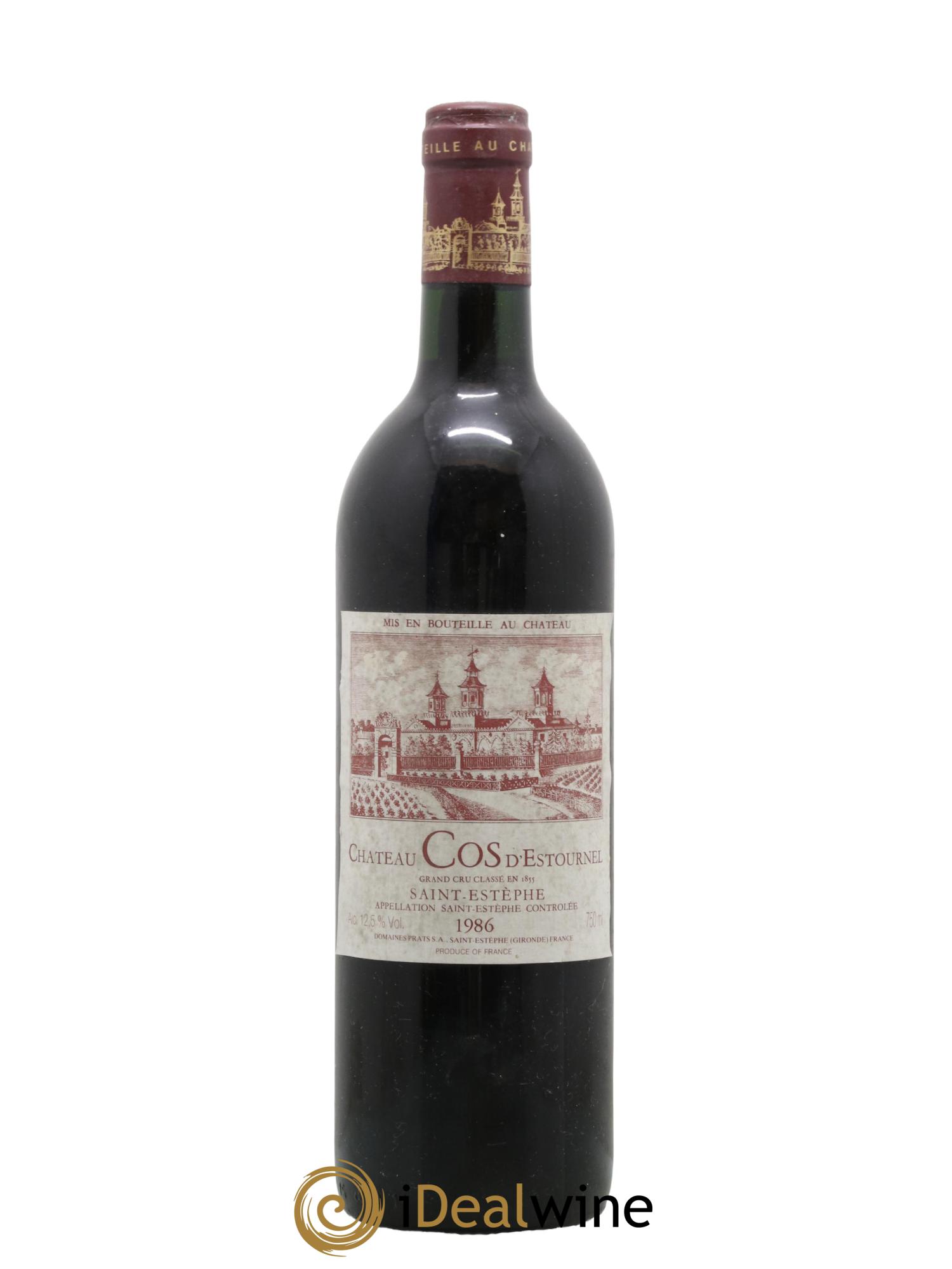 Cos d'Estournel 2ème Grand Cru Classé 1986 - Lot de 1 bouteille - 0