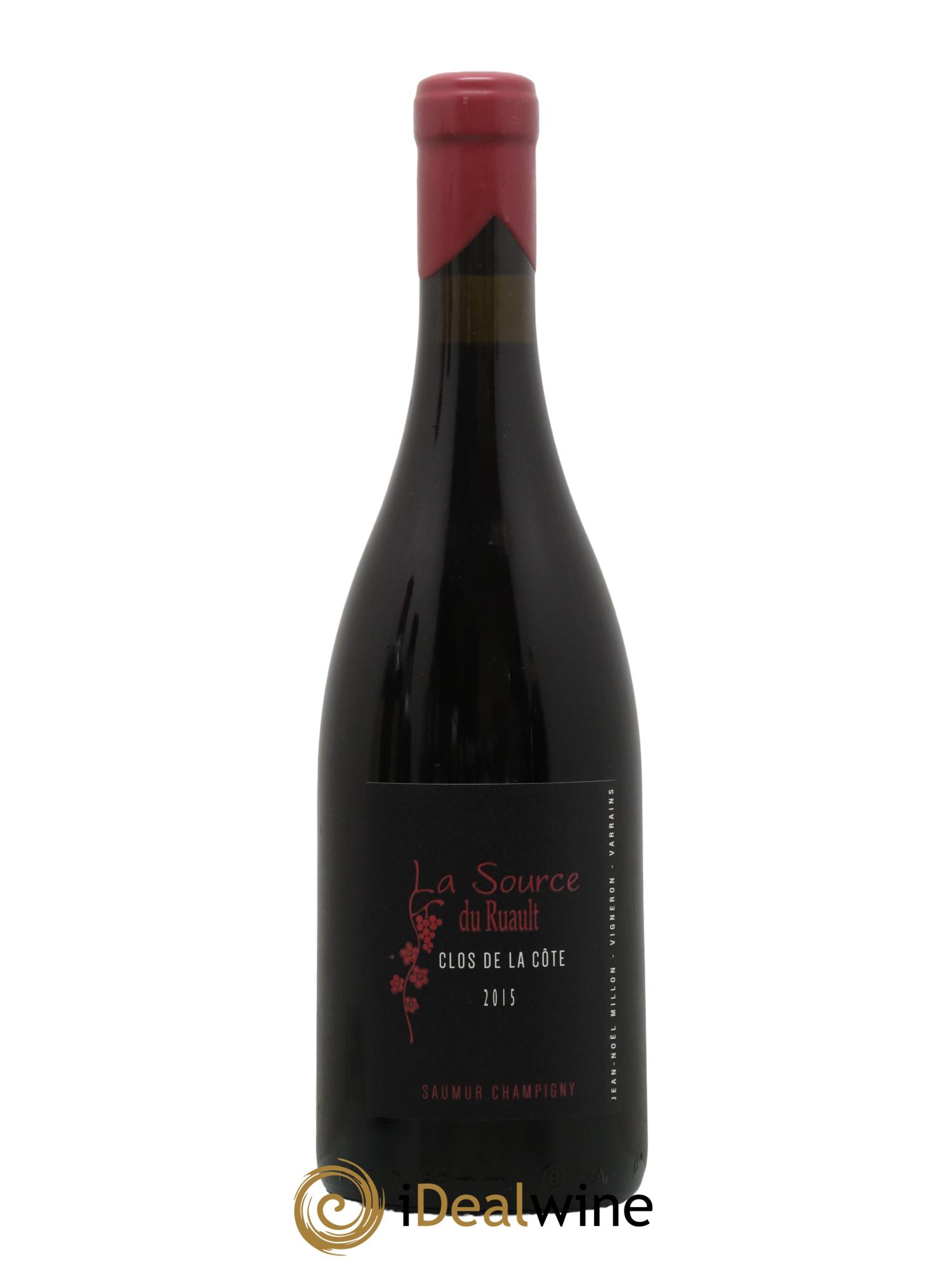 Saumur-Champigny Clos de la Cote Domaine la Source du Ruault 2015 - Lot de 1 bouteille - 0