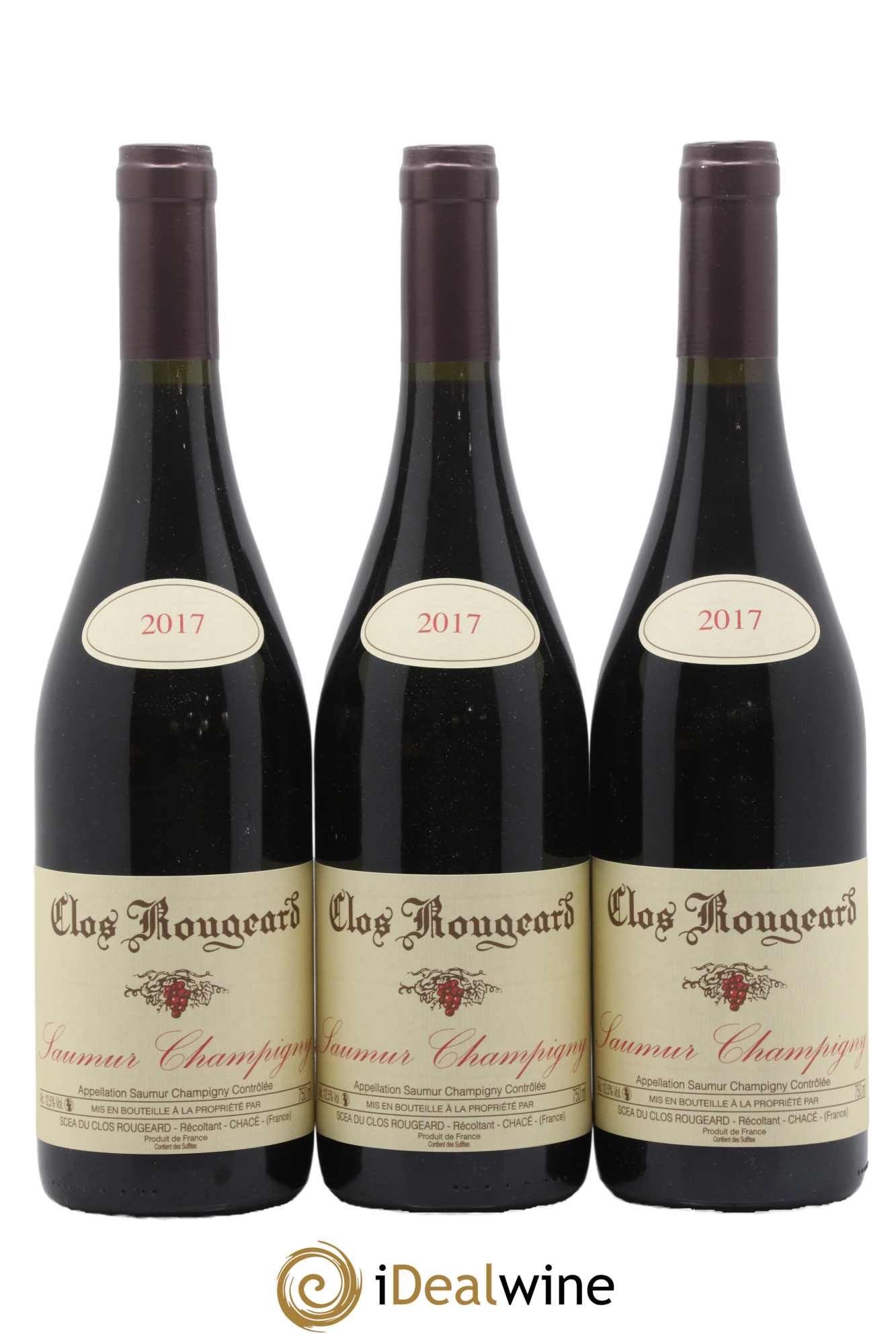 Saumur-Champigny Clos Rougeard 2017 - Posten von 3 Flaschen - 0