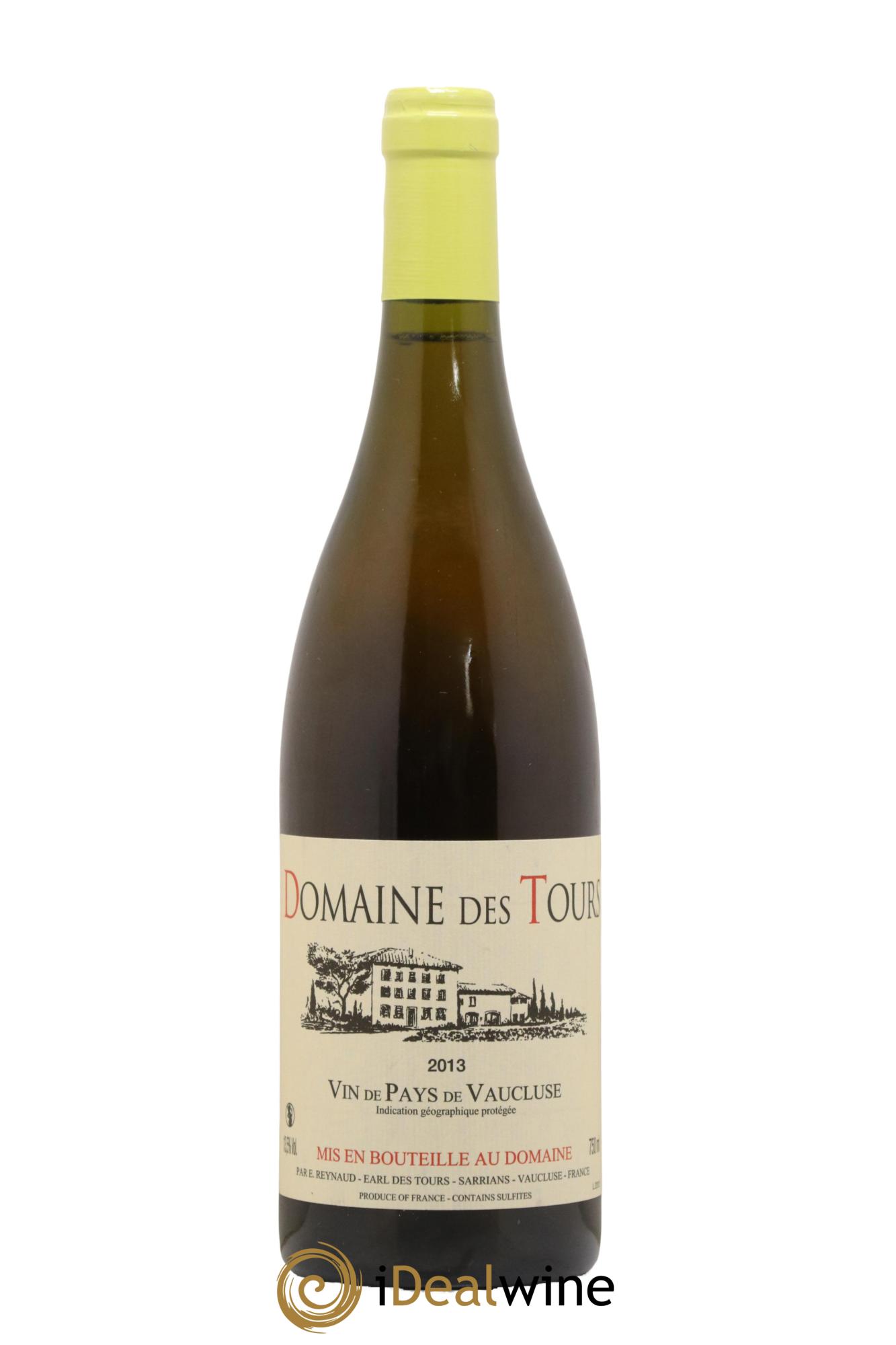 Vaucluse (Vin de Pays de Vaucluse) Domaine des Tours Emmanuel Reynaud 2013 - Lot de 1 bouteille - 0