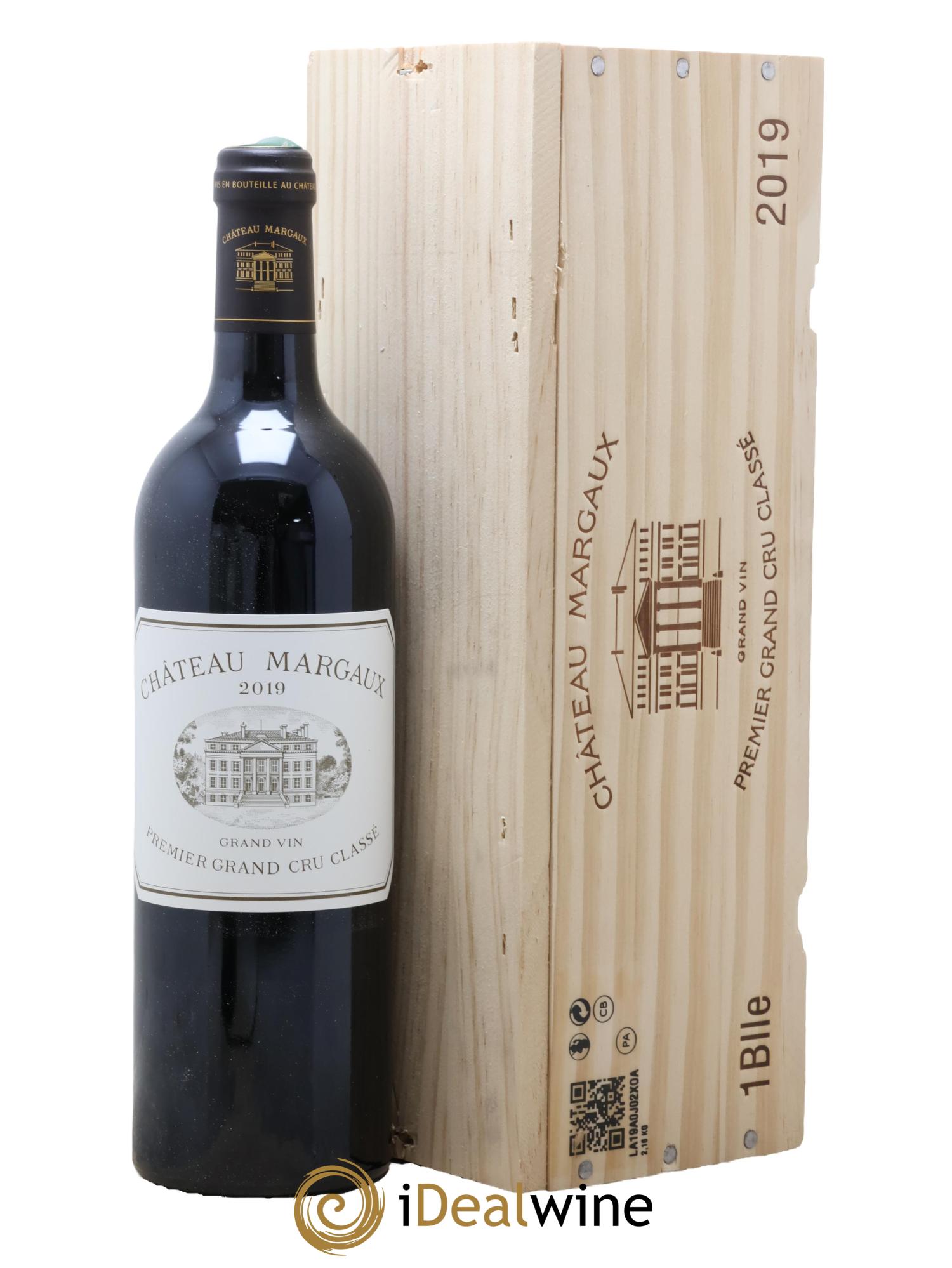 Château Margaux 1er Grand Cru Classé 2019 - Lot de 1 bouteille - 1