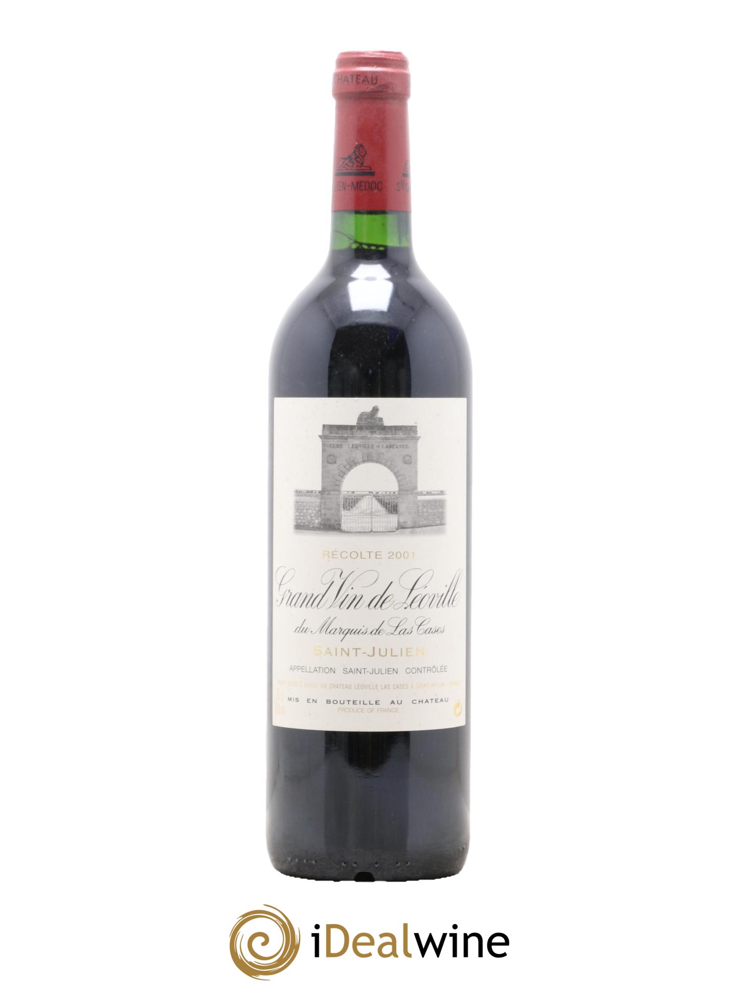 Château Léoville Las Cases 2ème Grand Cru Classé 2001 - Lot de 1 bouteille - 0