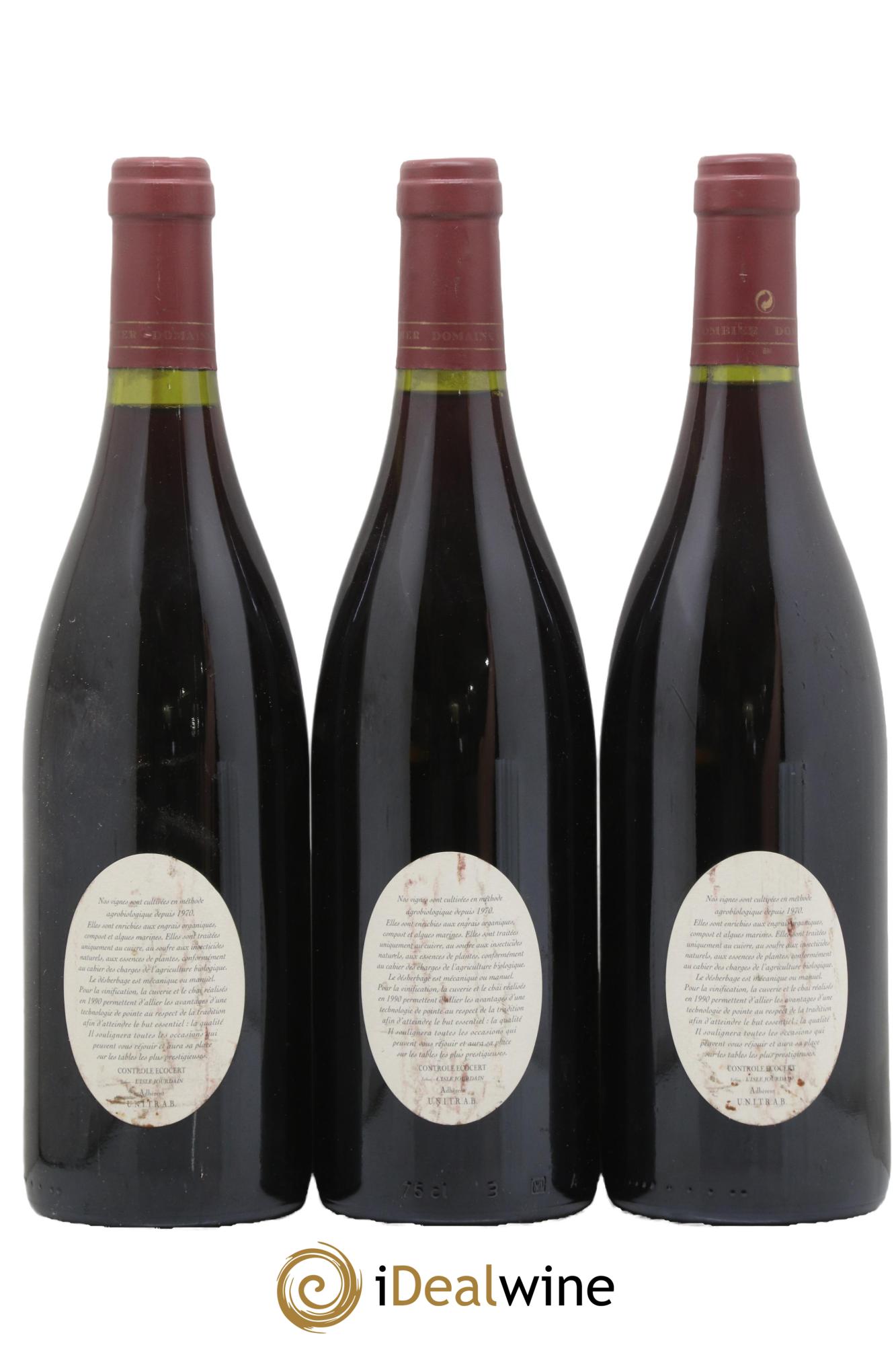 Crozes-Hermitage Combier 1996 - Lot de 3 bouteilles - 1