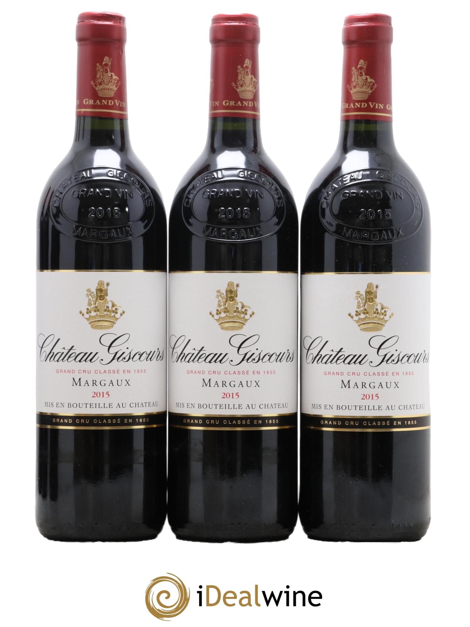 Château Giscours 3ème Grand Cru Classé 2015 - Lot de 6 bouteilles - 1