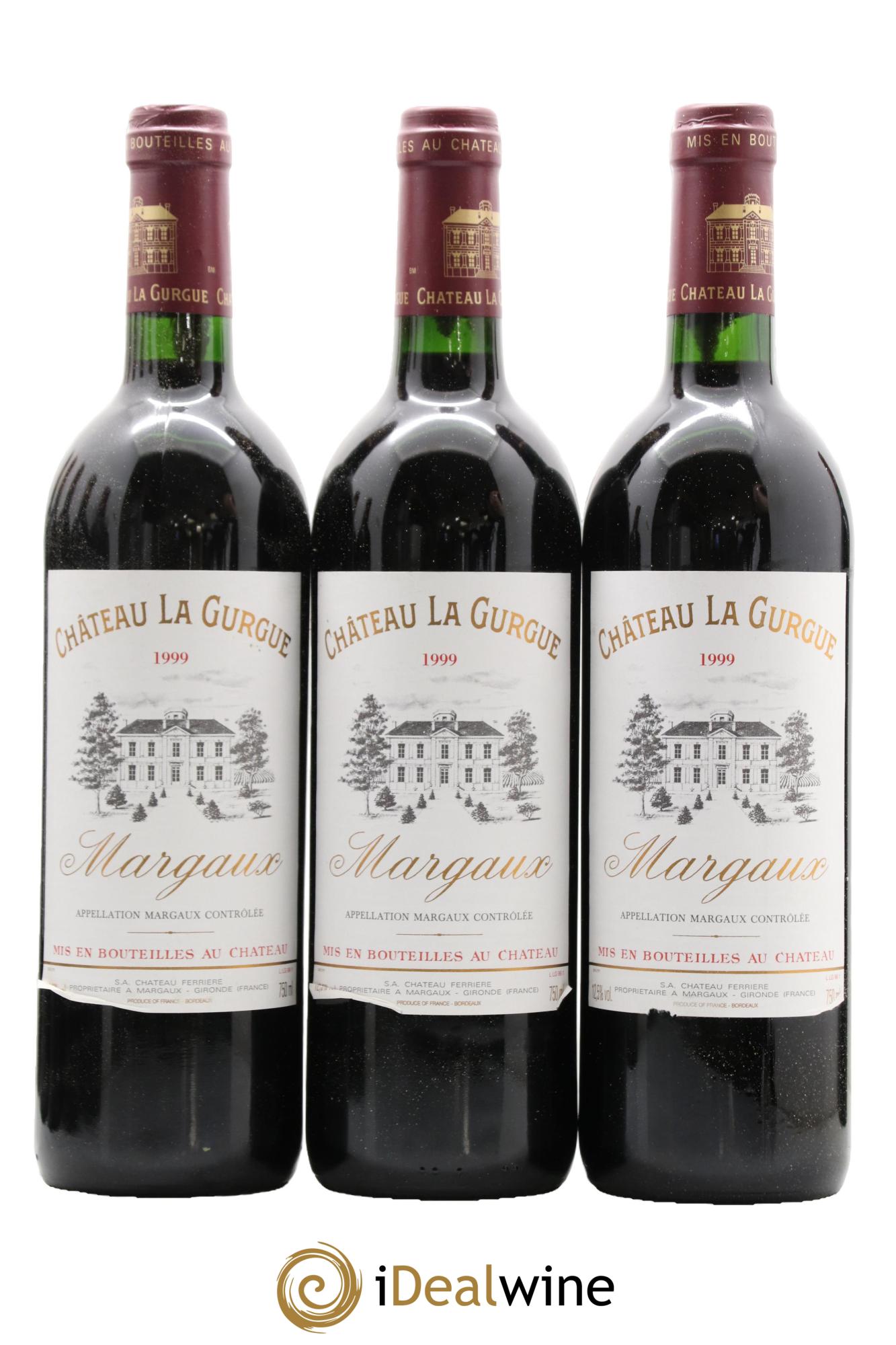 Château la Gurgue Cru Bourgeois 1999 - Lot de 12 bouteilles - 2