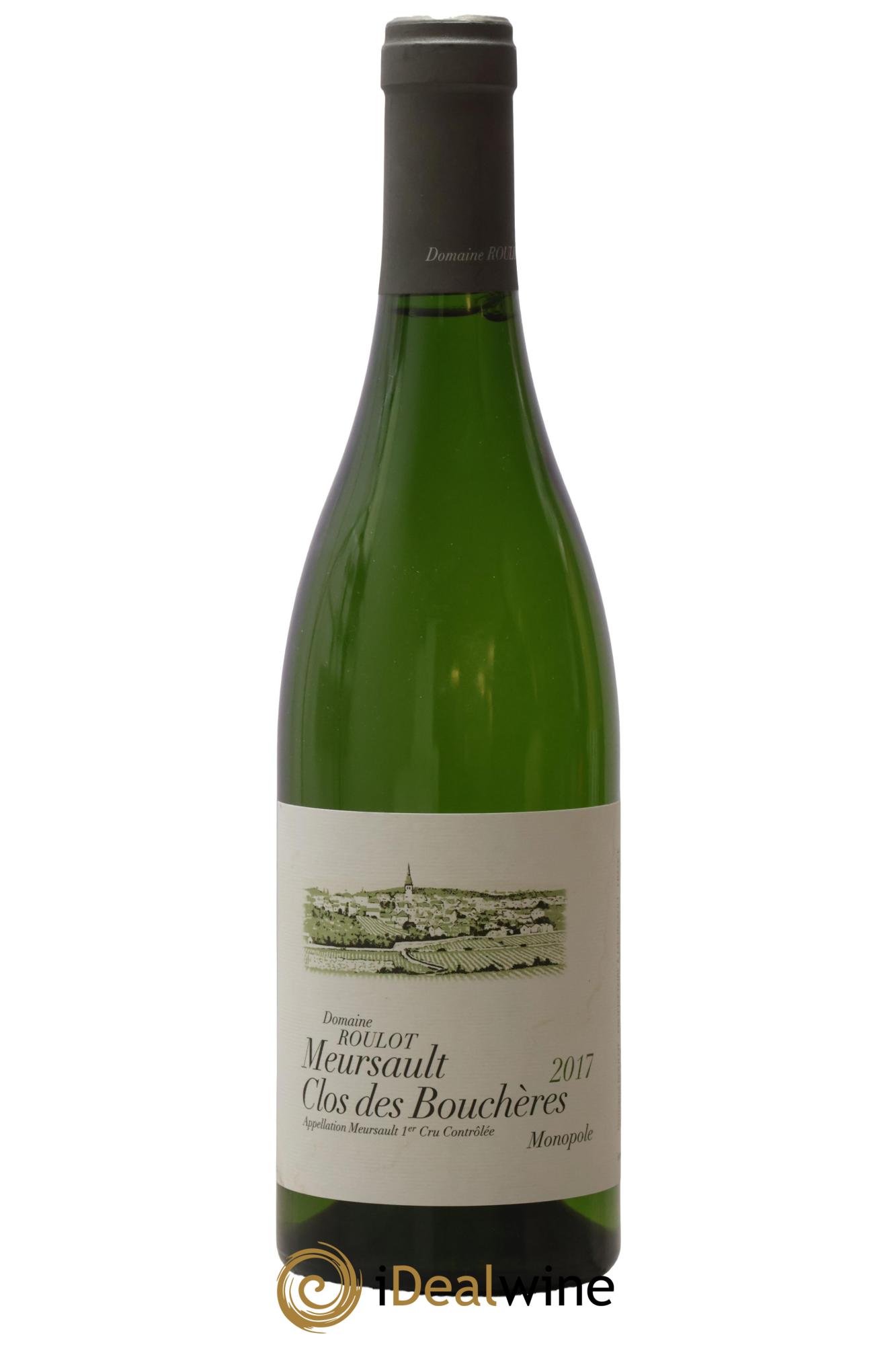 Meursault 1er Cru Clos des Bouchères Roulot (Domaine) 2017 - Lot of 1 bottle - 0
