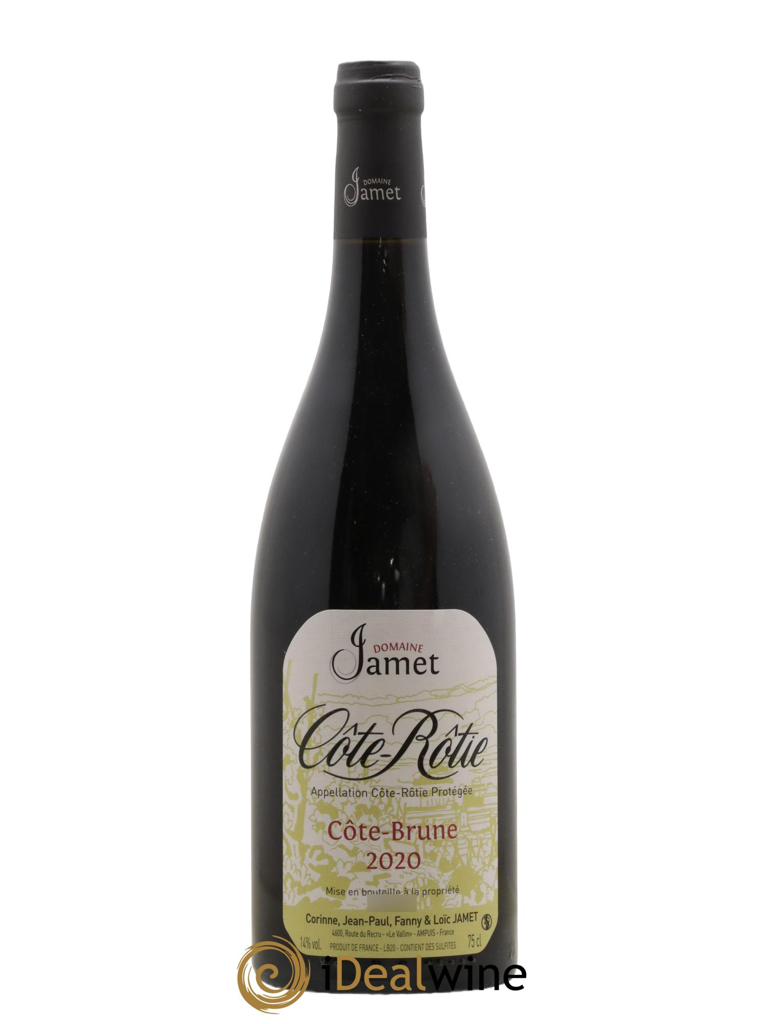 Côte-Rôtie Côte Brune Jamet (Domaine)  2020 - Lot of 1 bottle - 0
