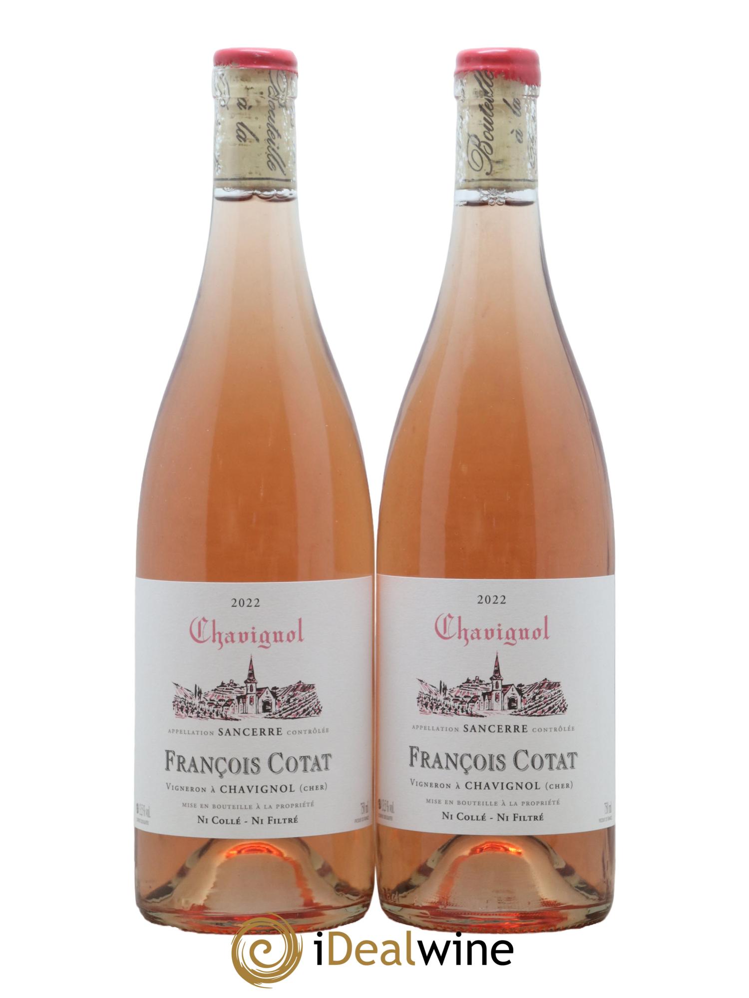 Sancerre François Cotat Chavignol 2022 - Lot of 2 bottles - 0