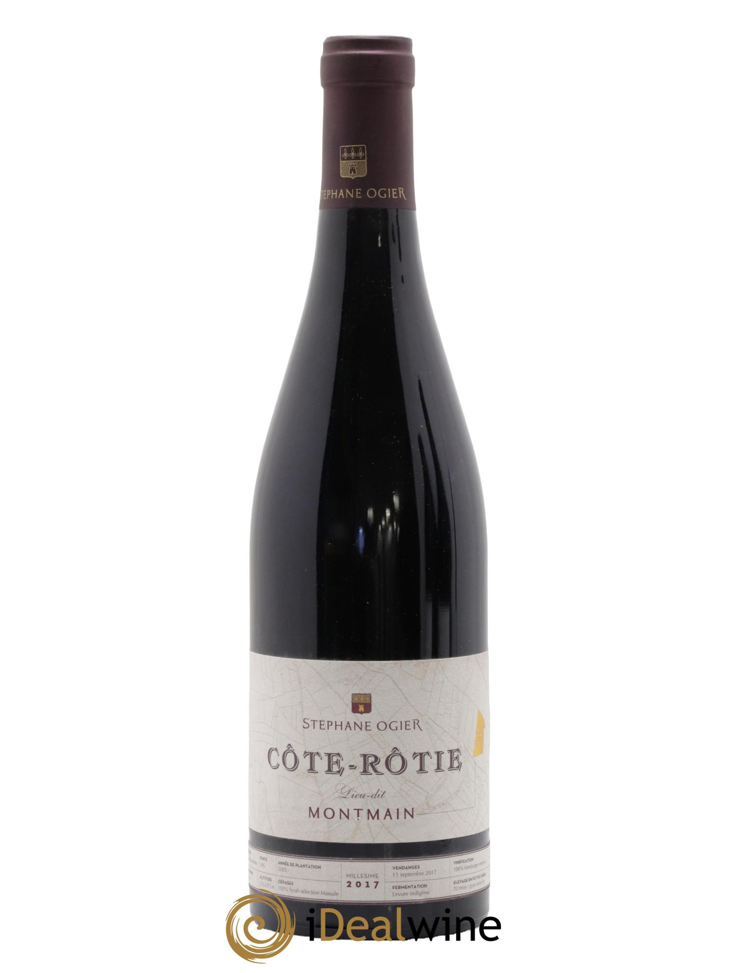 Côte-Rôtie Montmain Stéphane Ogier 2017 - Posten von 1 Flasche - 0