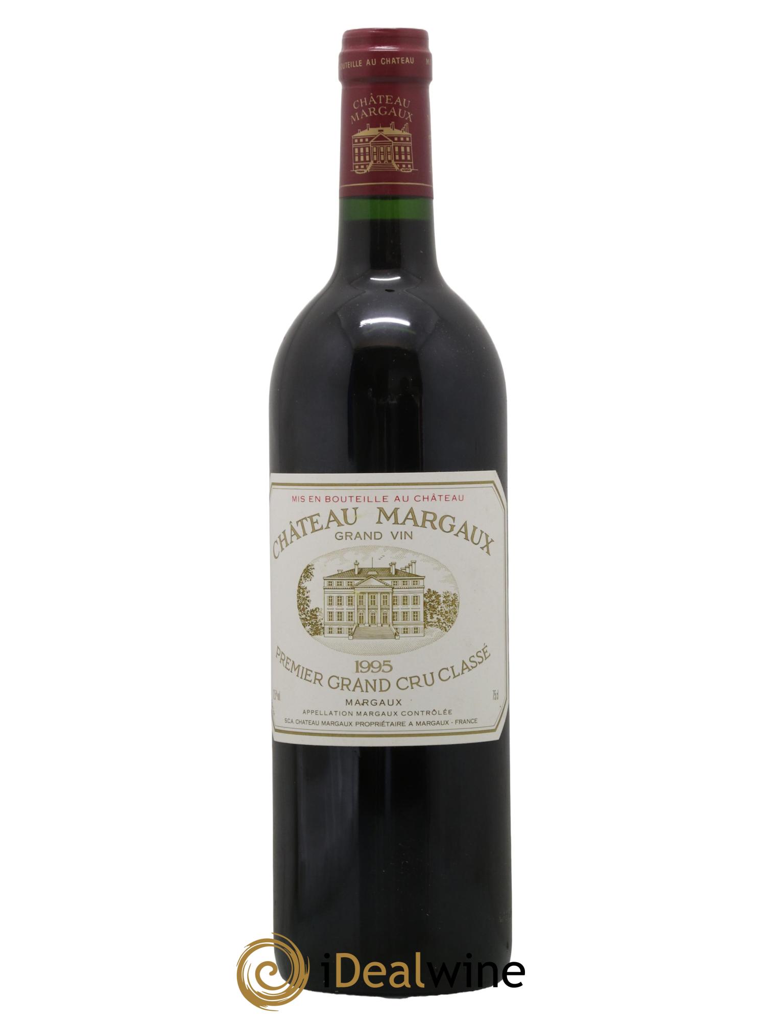 Château Margaux 1er Grand Cru Classé 1995 - Lot de 1 bouteille - 0