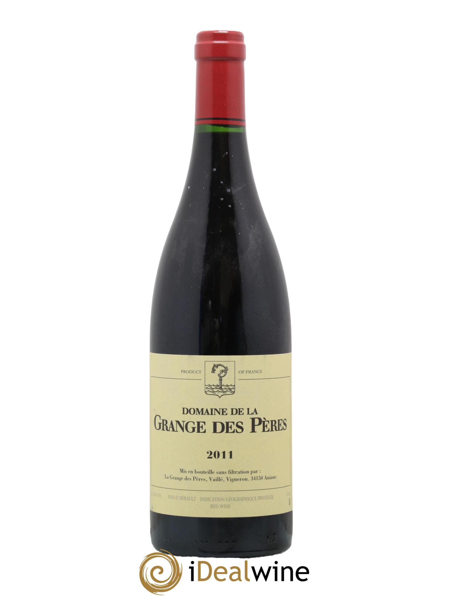 Pays d'Hérault Grange des Pères Laurent Vaillé 2011 - Lot de 1 bouteille - 0