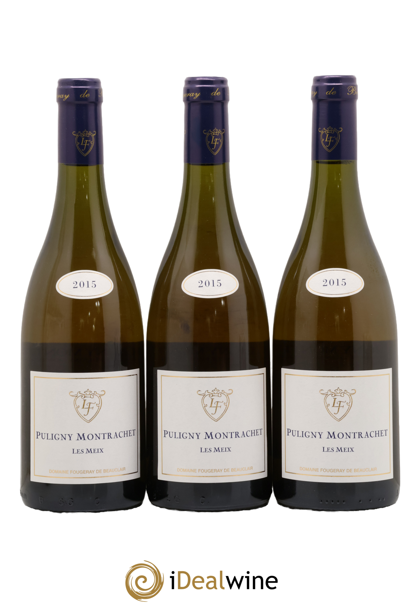 Puligny-Montrachet Les Meix Fougeray de Beauclair 2015 - Lot de 3 bouteilles - 0