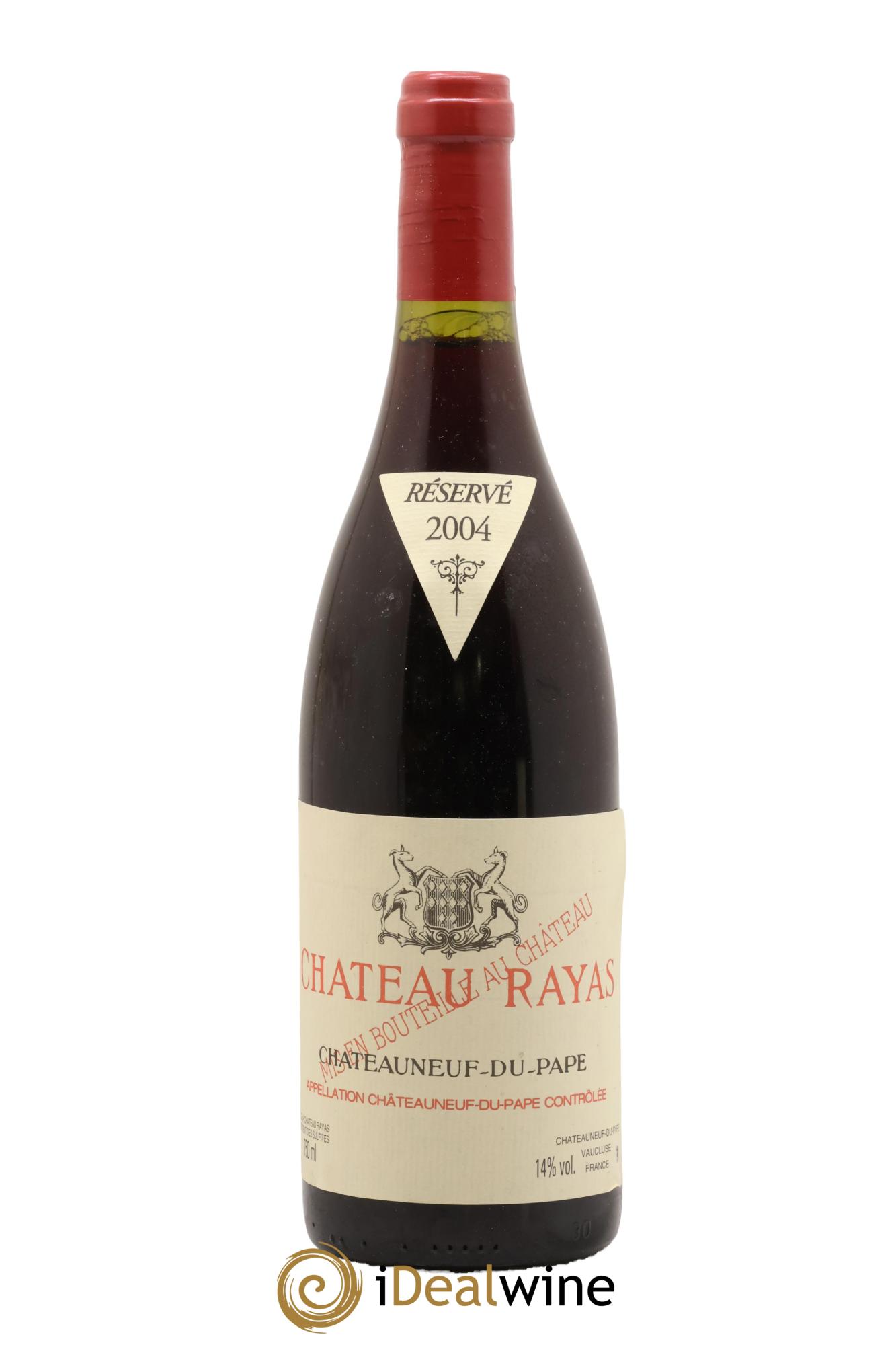 Châteauneuf-du-Pape Château Rayas Emmanuel Reynaud 2004 - Lot de 1 bouteille - 0
