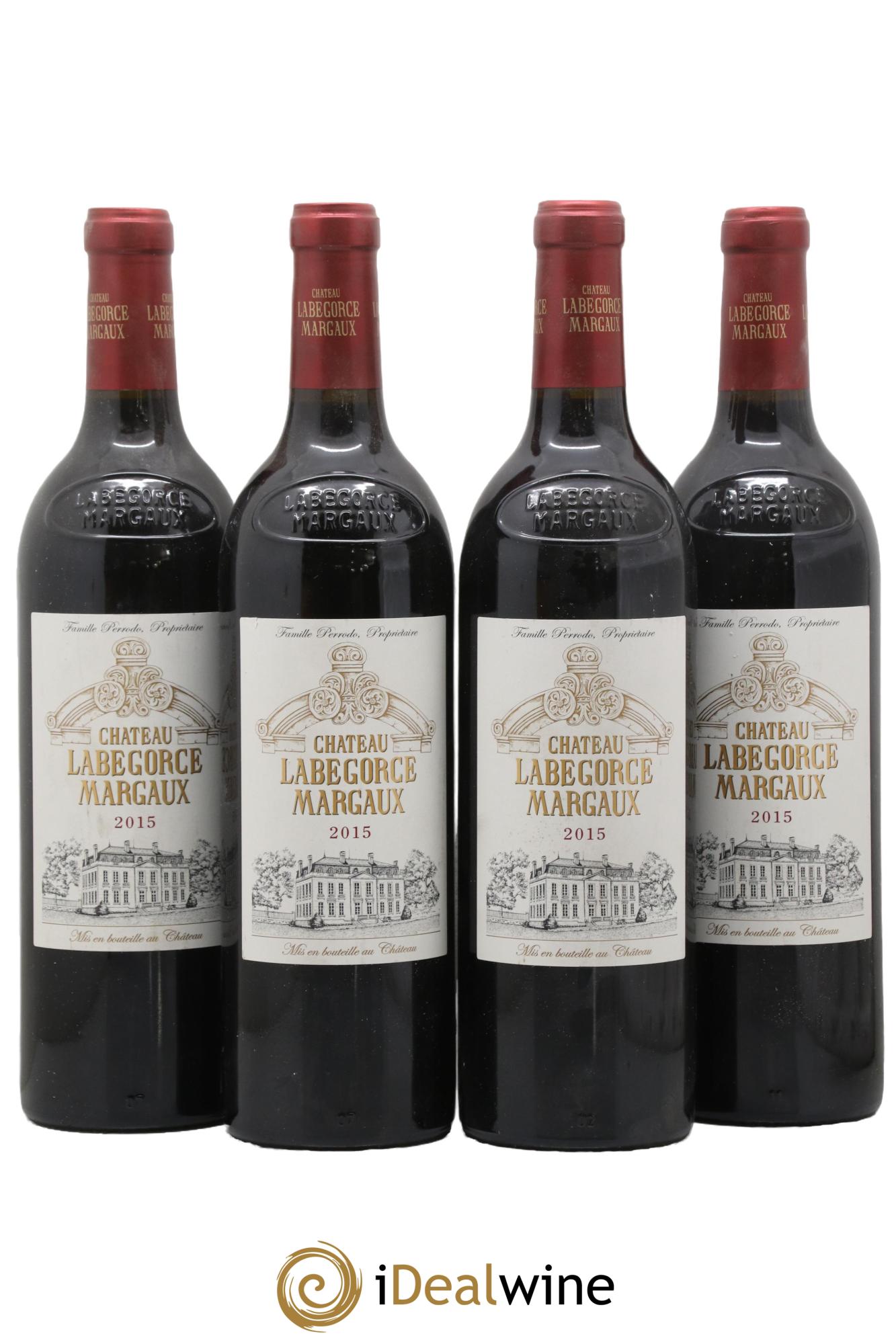 Château Labegorce Cru Bourgeois 2015 - Lot of 4 bottles - 0