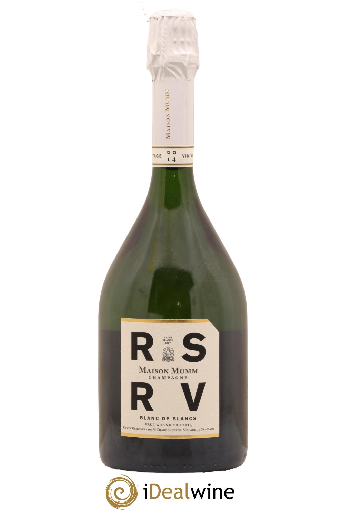 Champagne Blanc de Blancs RSRV Maison Mumm 2014 - Lot de 1 bouteille - 1