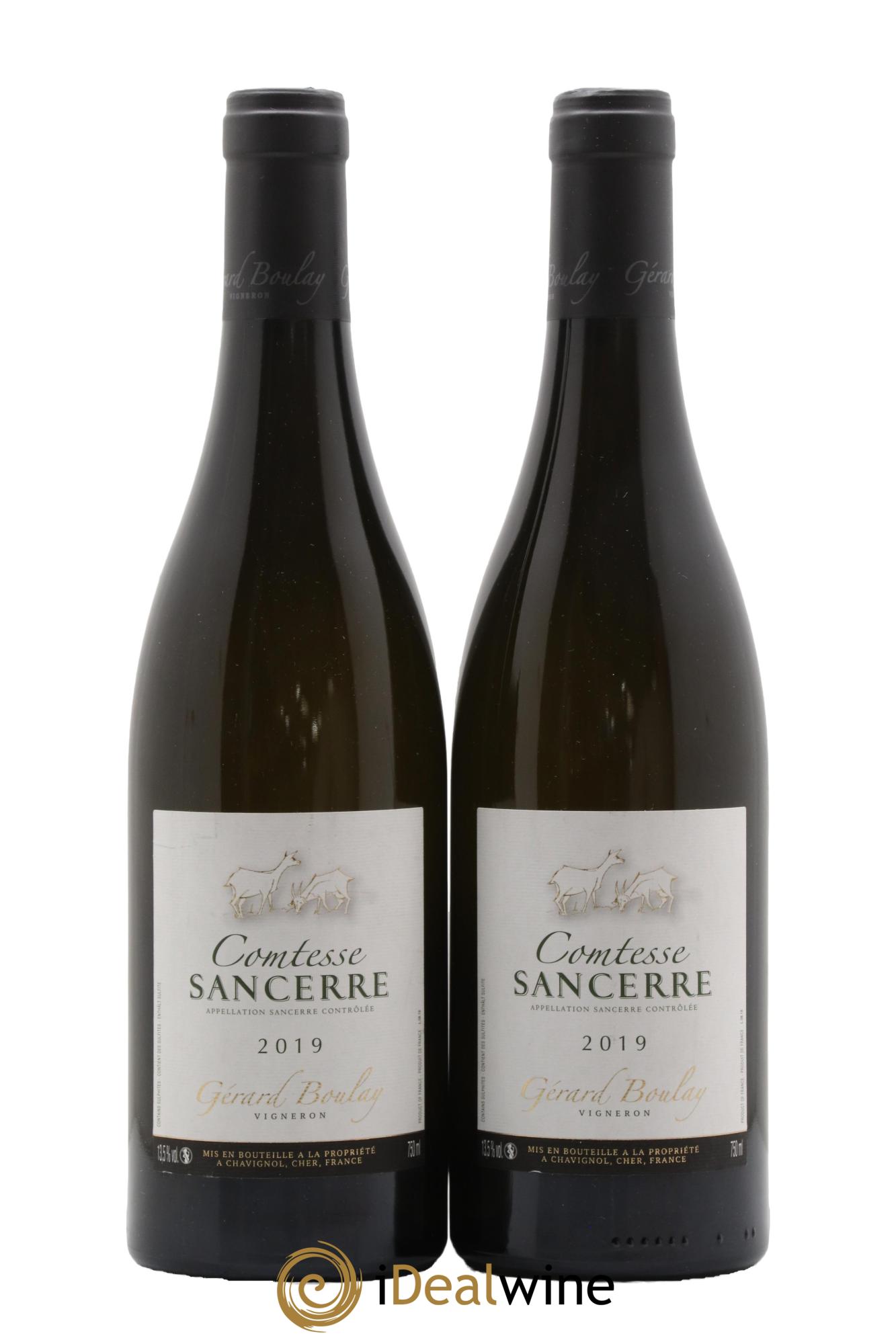 Sancerre Comtesse Gérard Boulay 2019 - Lotto di 2 bottiglie - 0
