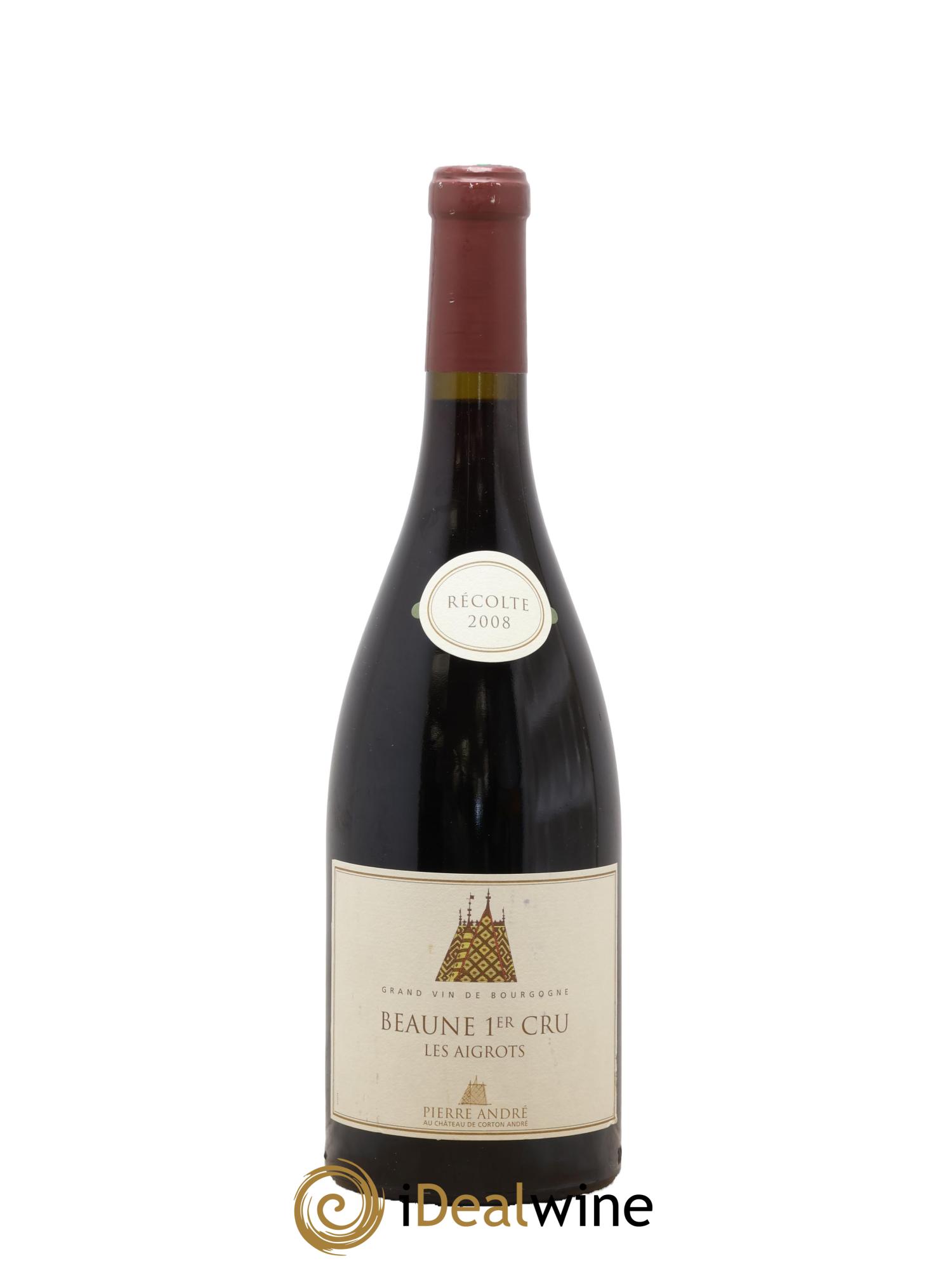 Beaune 1er Cru Les Aigrots Domaine Pierre Andre 2008 - Lot de 1 bouteille - 0