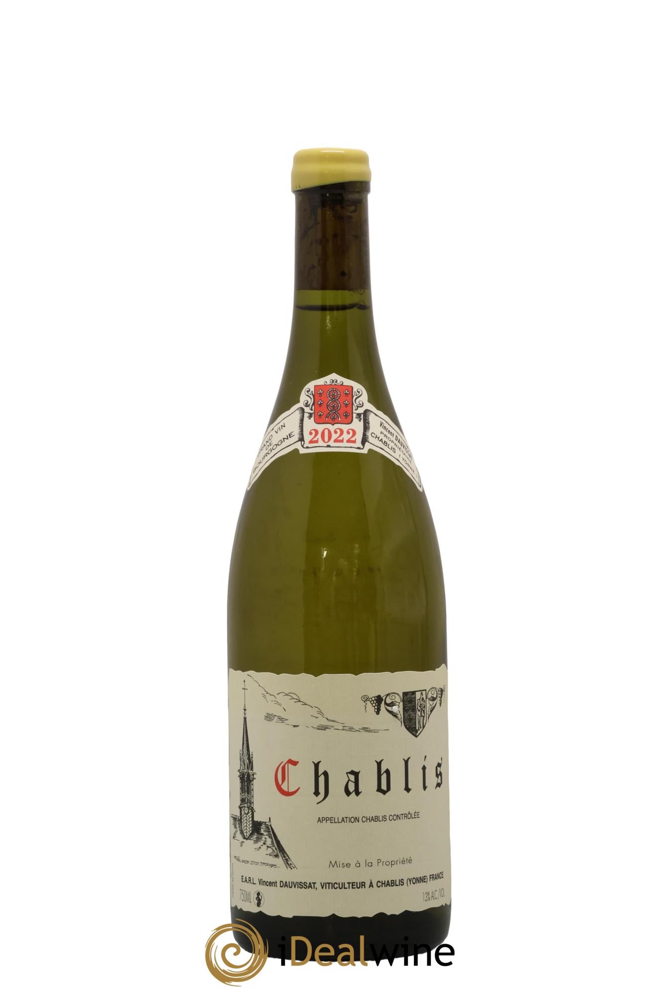 Chablis Vincent Dauvissat (Domaine) 2022 - Posten von 1 Flasche - 0