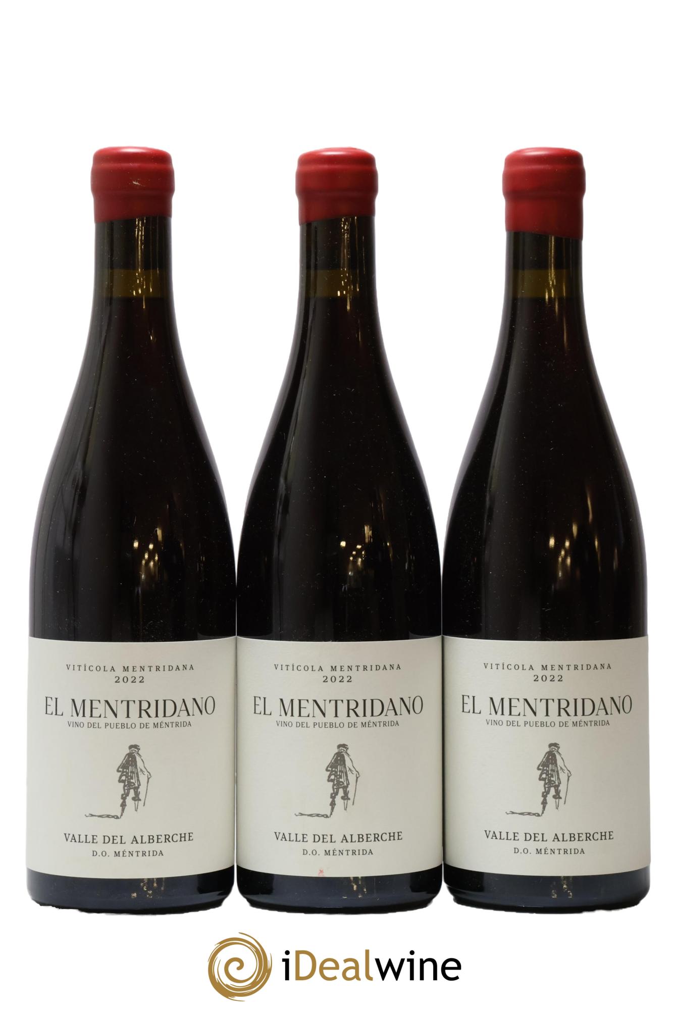 Mentridà DO Viticola Mentridana (anciennement Daniel Jimenez-Landi) El Mentridano 2022 - Lotto di 3 bottiglie - 0