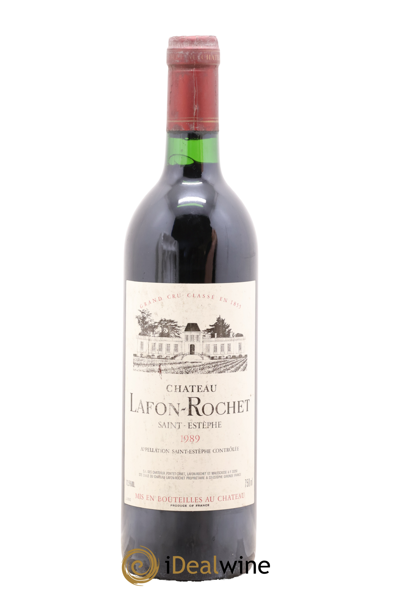 Château Lafon Rochet 4ème Grand Cru Classé 1989 - Lot de 1 bouteille - 0