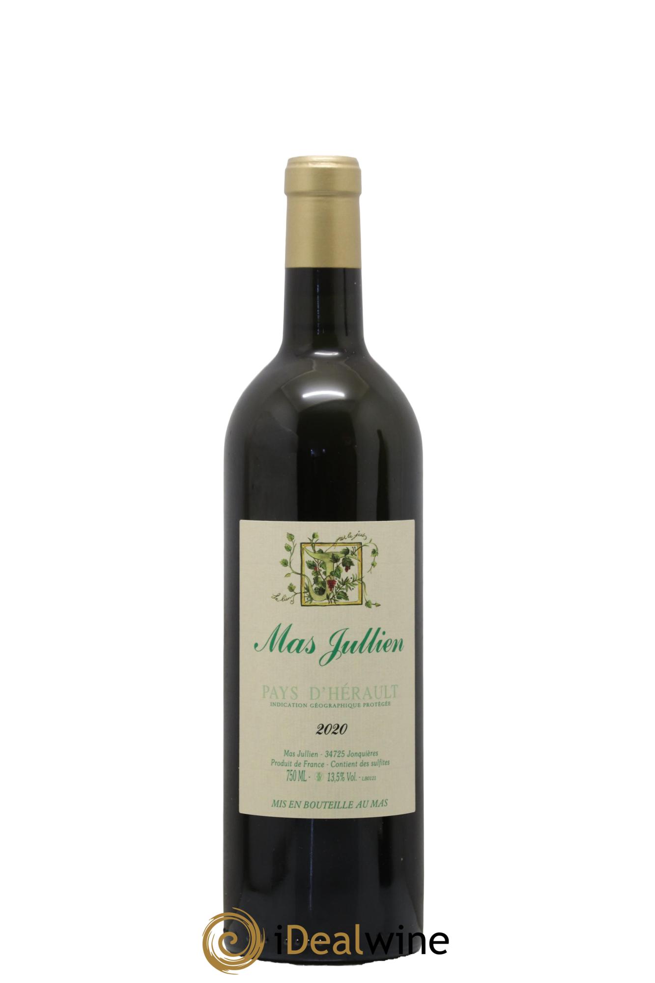 IGP Pays d'Hérault Mas Jullien Olivier Jullien 2020 - Lot of 1 bottle - 0