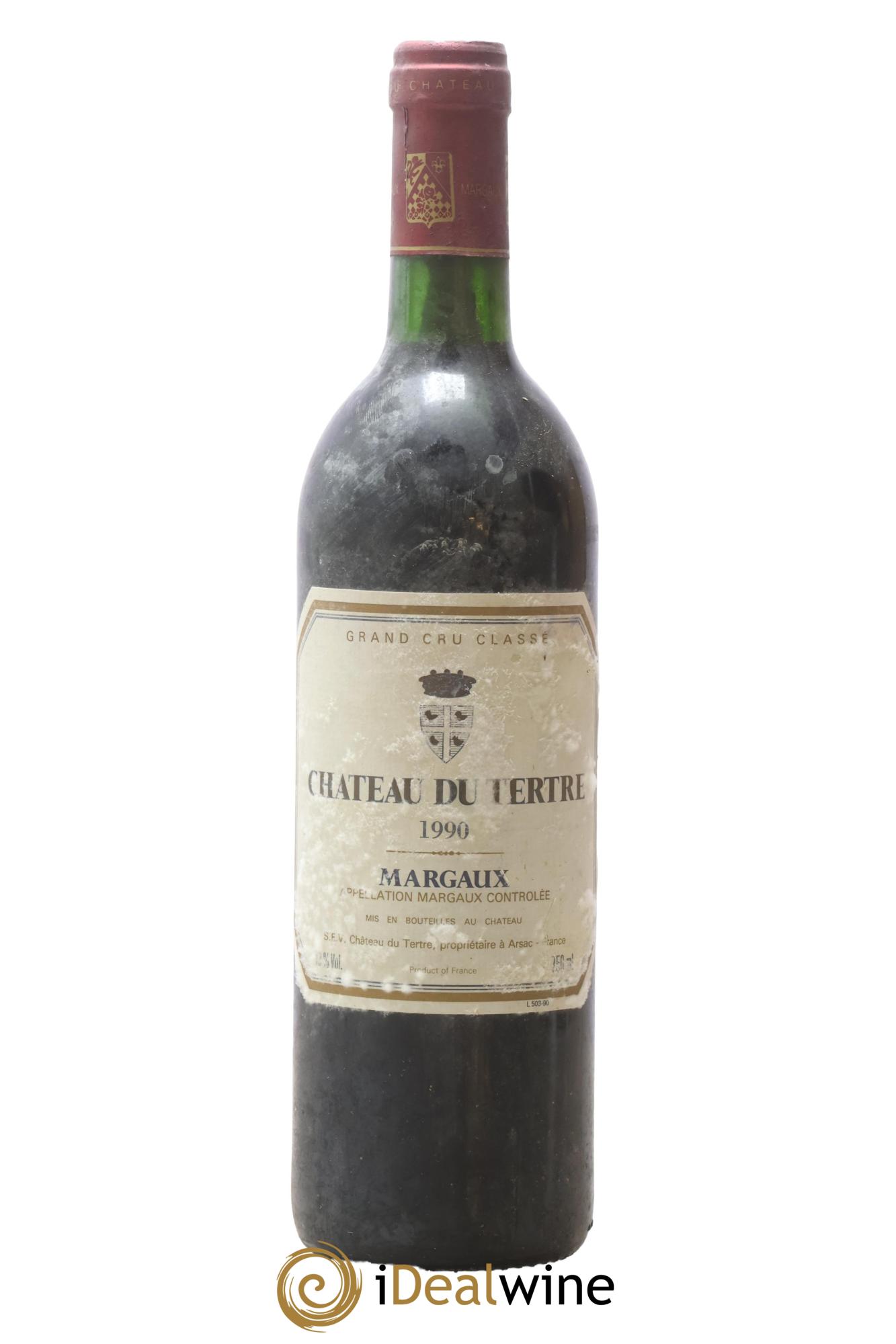 Château du Tertre 5ème Grand Cru Classé 1990 - Posten von 1 Flasche - 0