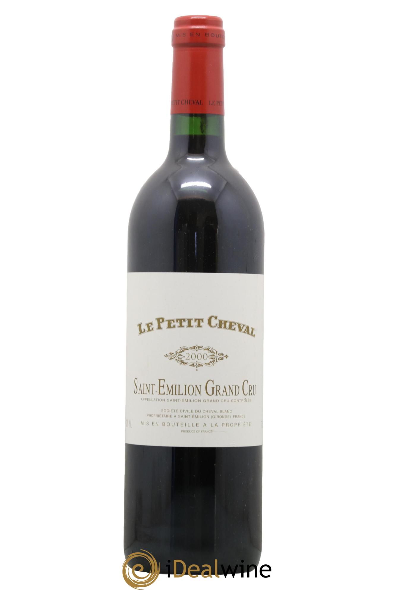 Le Petit Cheval Second Vin 2000 - Posten von 1 Flasche - 0