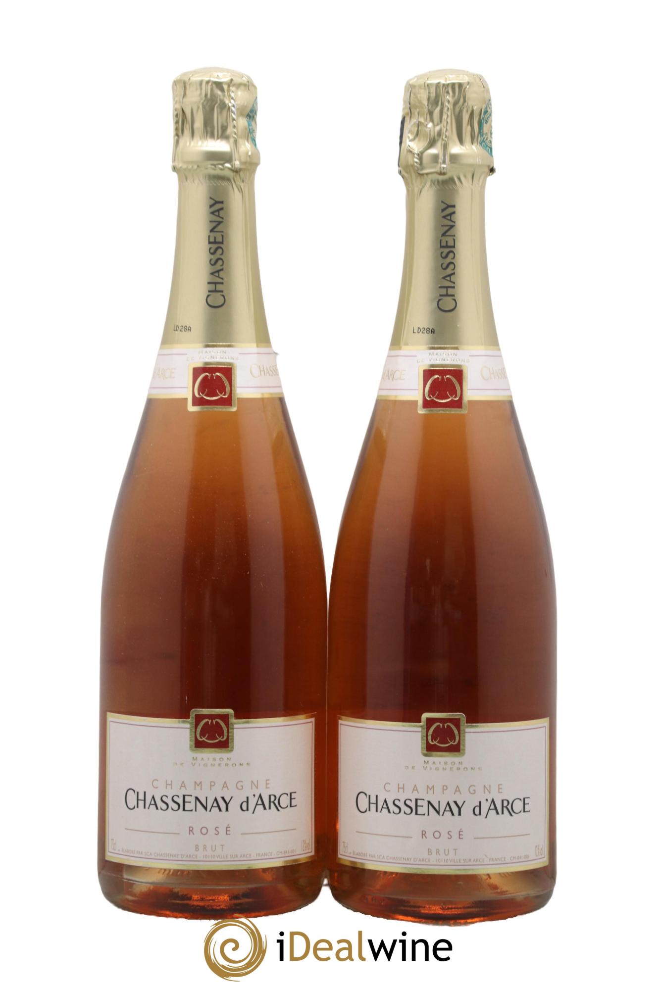 Champagne - Brut Chassenay d'Arce - Lot de 2 bouteilles - 0